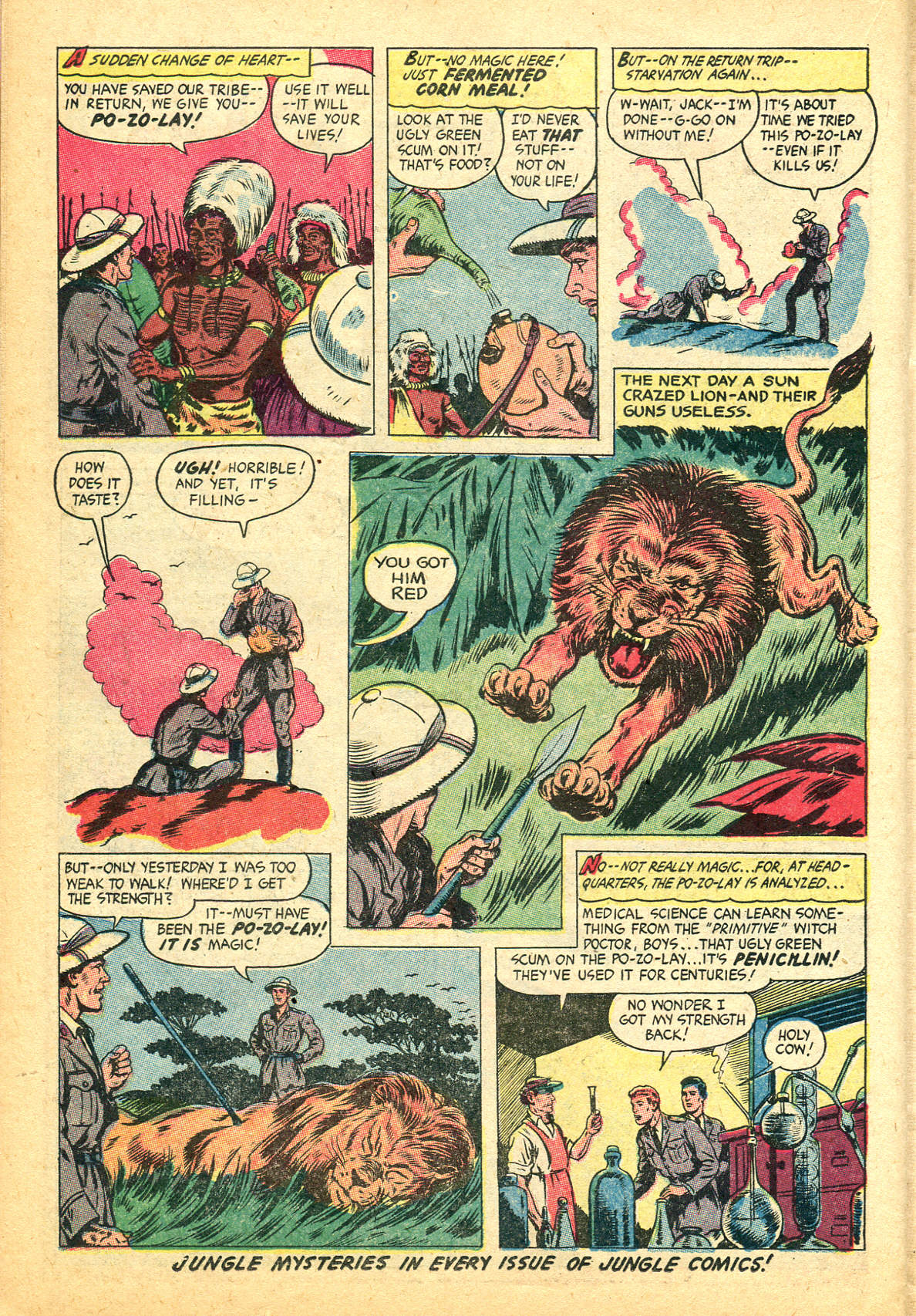 Read online Jungle Comics comic -  Issue #157 - 24