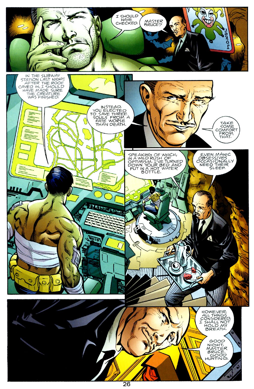 Read online Batman/Aliens II comic -  Issue #2 - 26