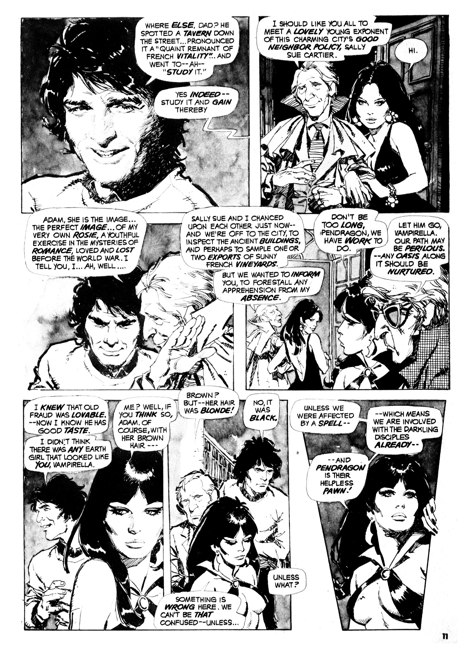 Read online Vampirella (1969) comic -  Issue #23 - 11