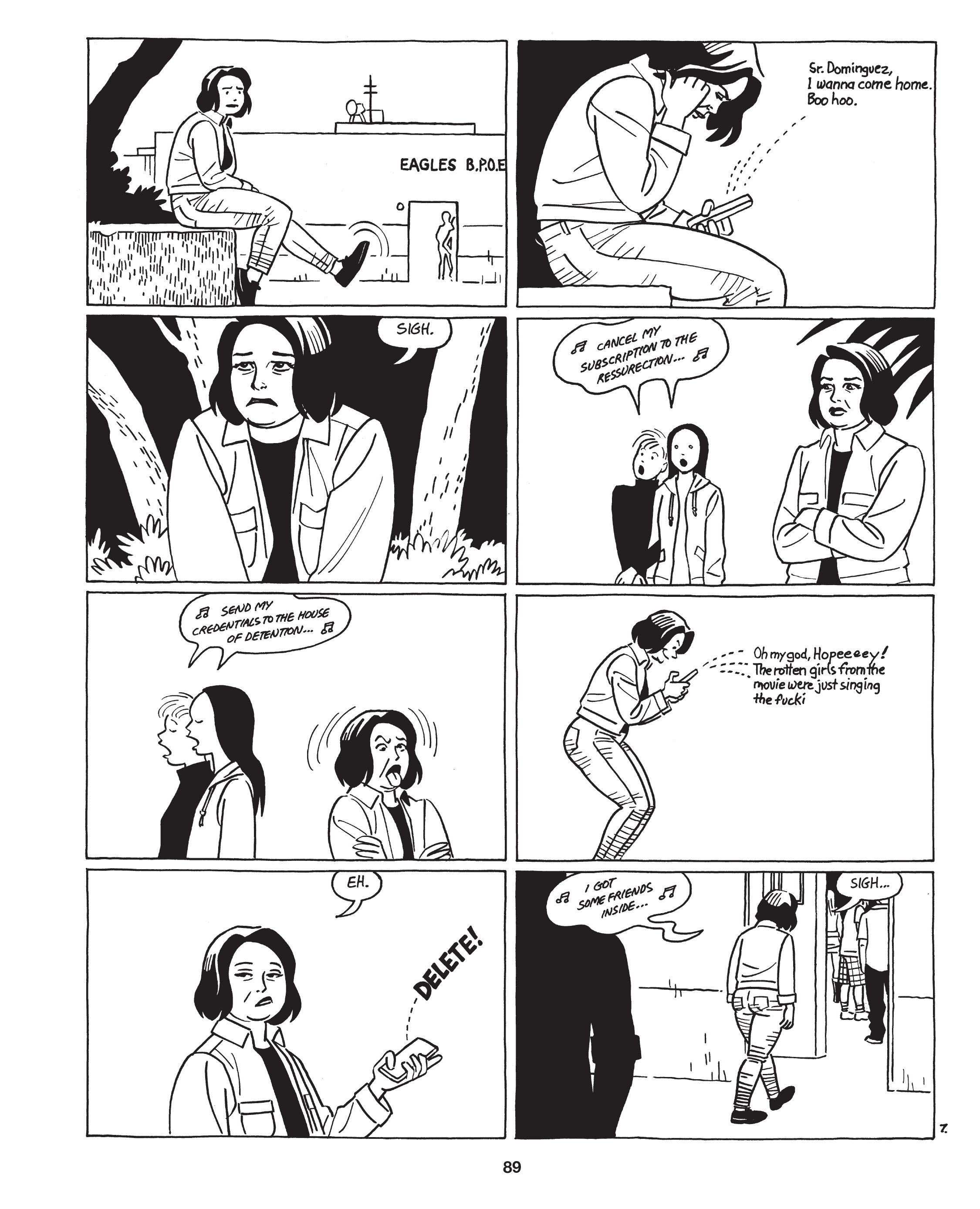 Read online Love and Rockets: New Stories comic -  Issue #8 - 92