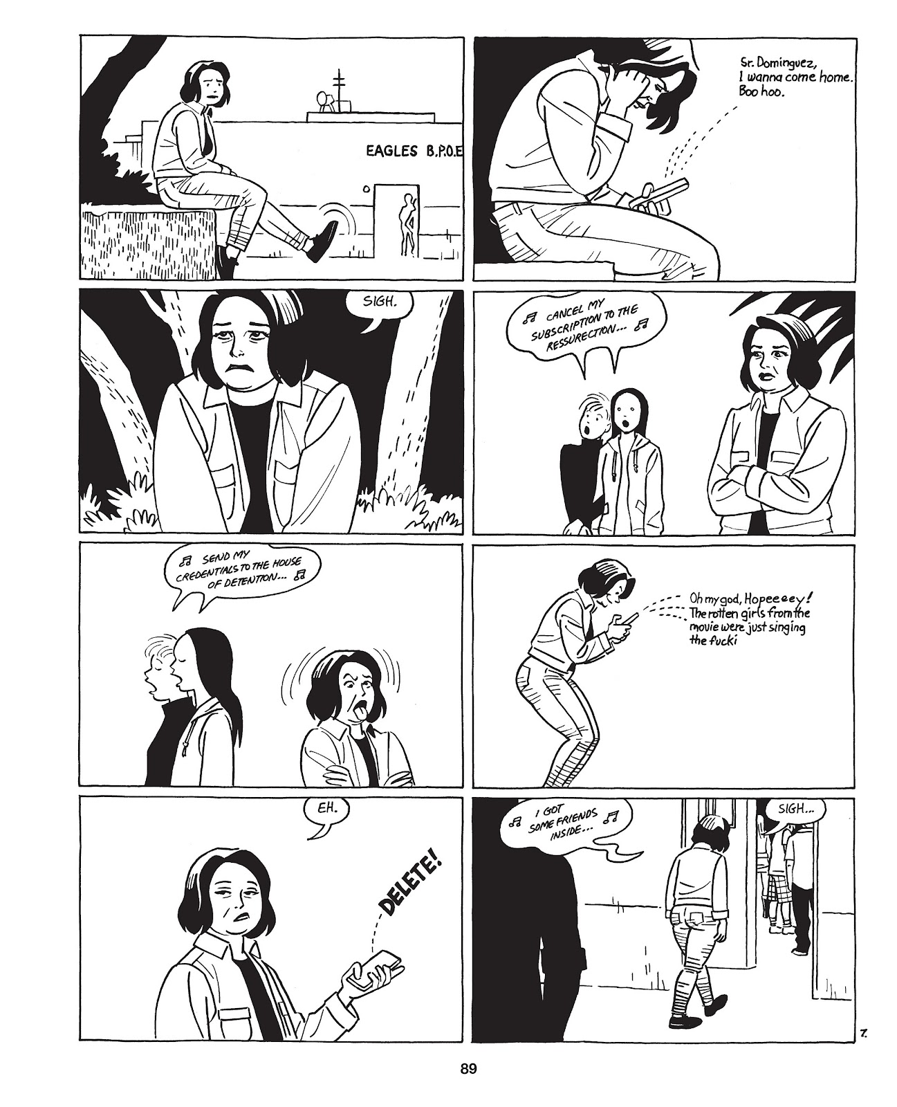 Read online Love and Rockets New Stories comic Issue 8