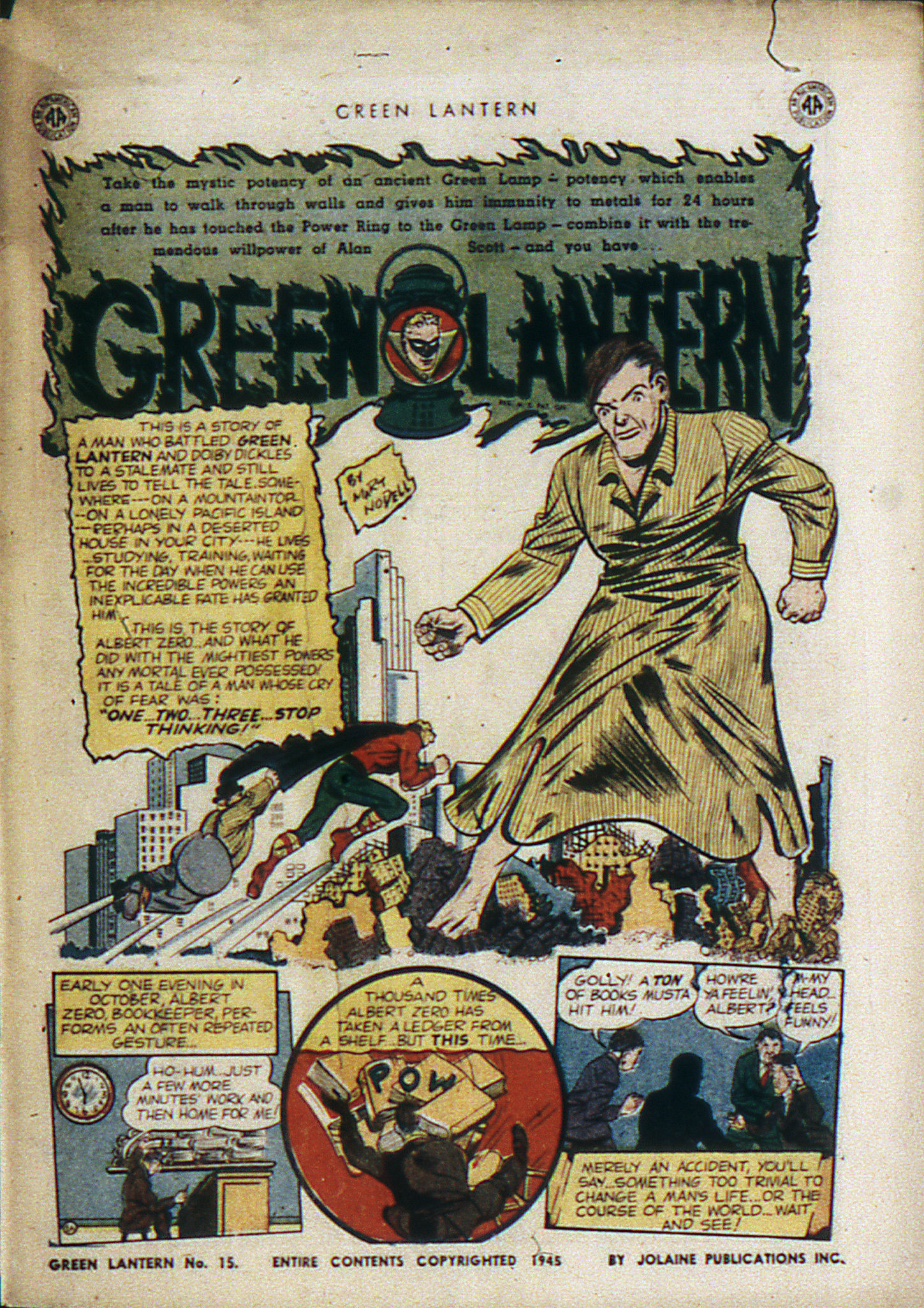 Read online Green Lantern (1941) comic -  Issue #15 - 4