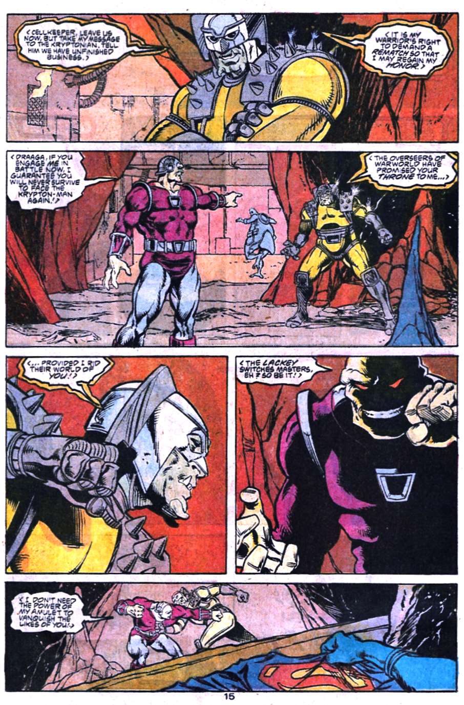 Read online Adventures of Superman (1987) comic -  Issue #455 - 16