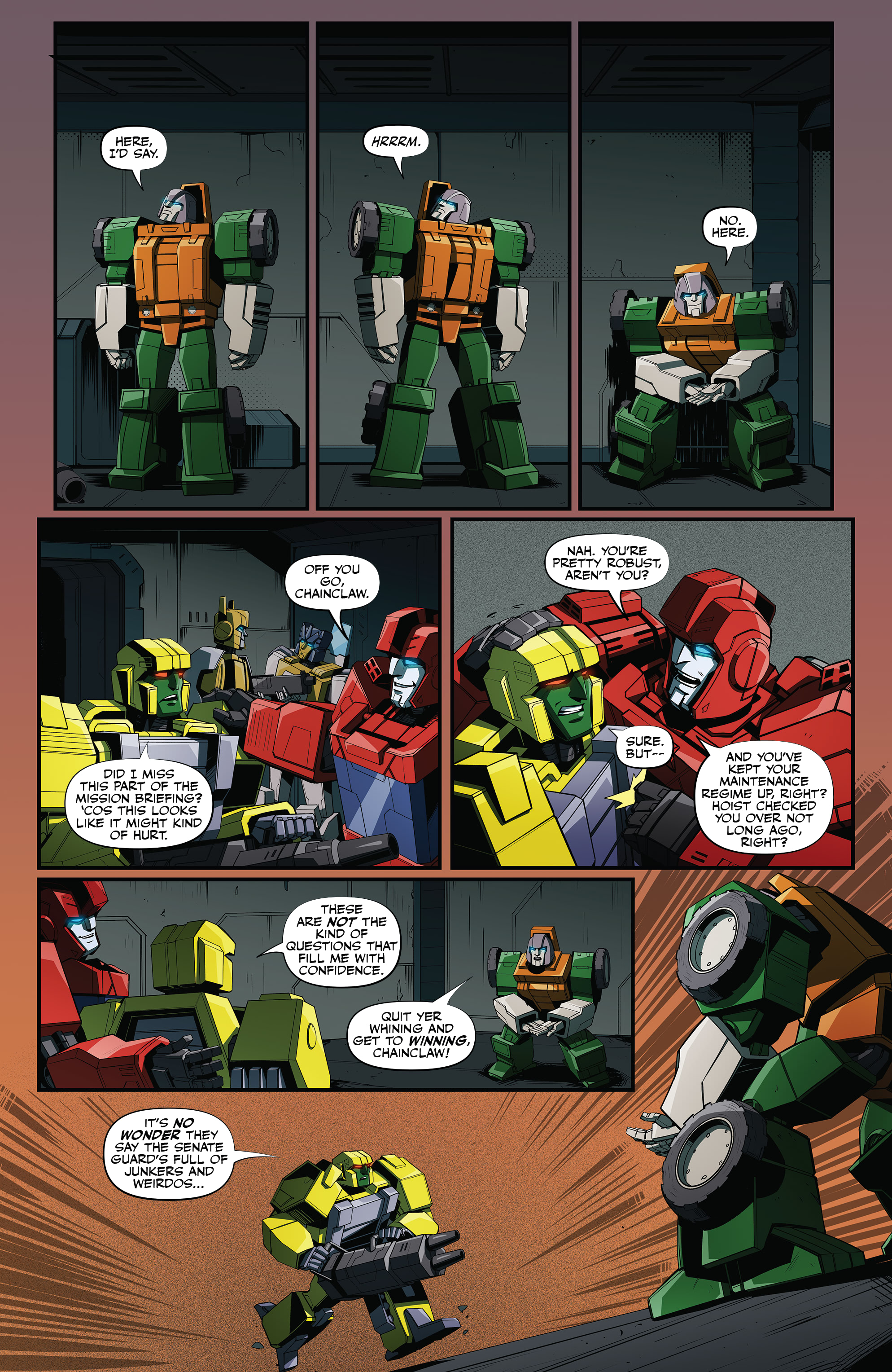 Read online Transformers (2019) comic -  Issue #25 - 21