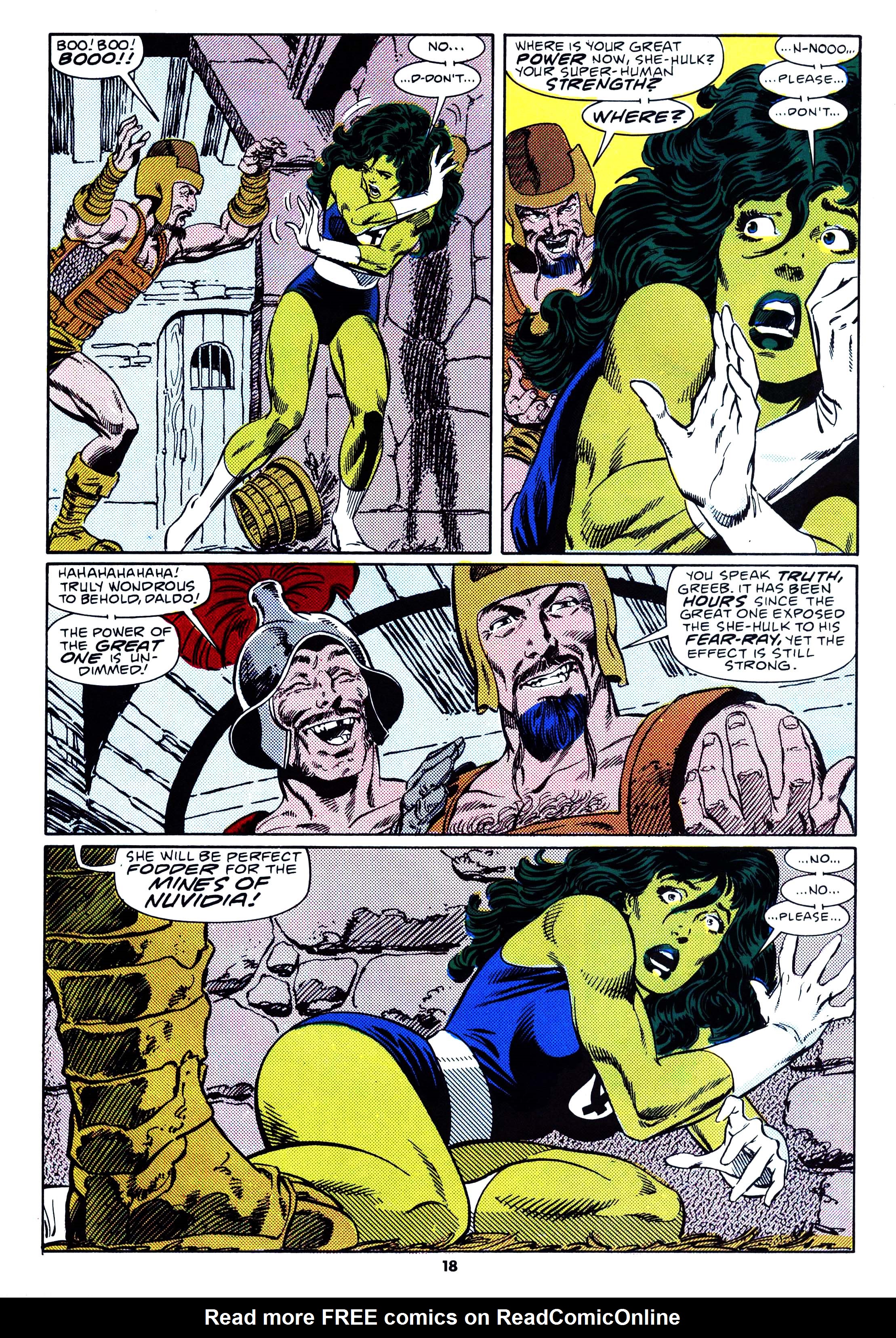 Read online Secret Wars (1985) comic -  Issue #43 - 18