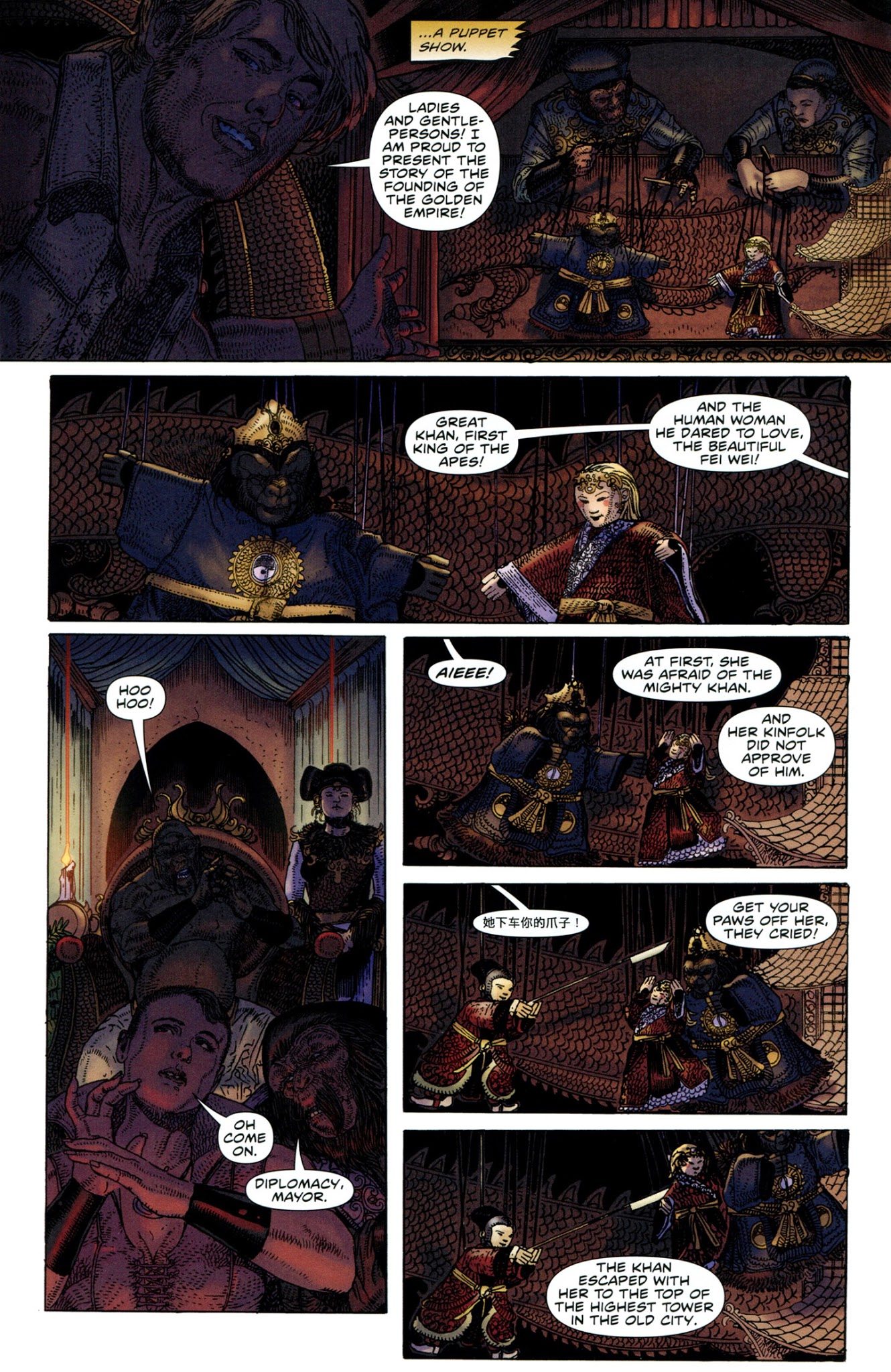 Read online Planet of the Apes (2011) comic -  Issue #14 - 8