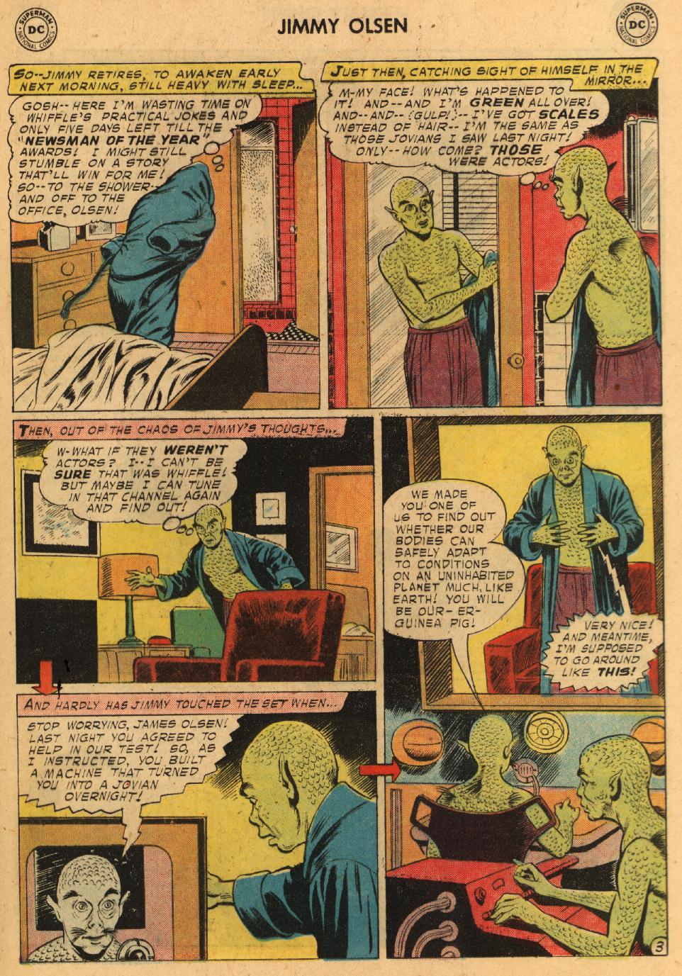 Read online Superman's Pal Jimmy Olsen comic -  Issue #32 - 25