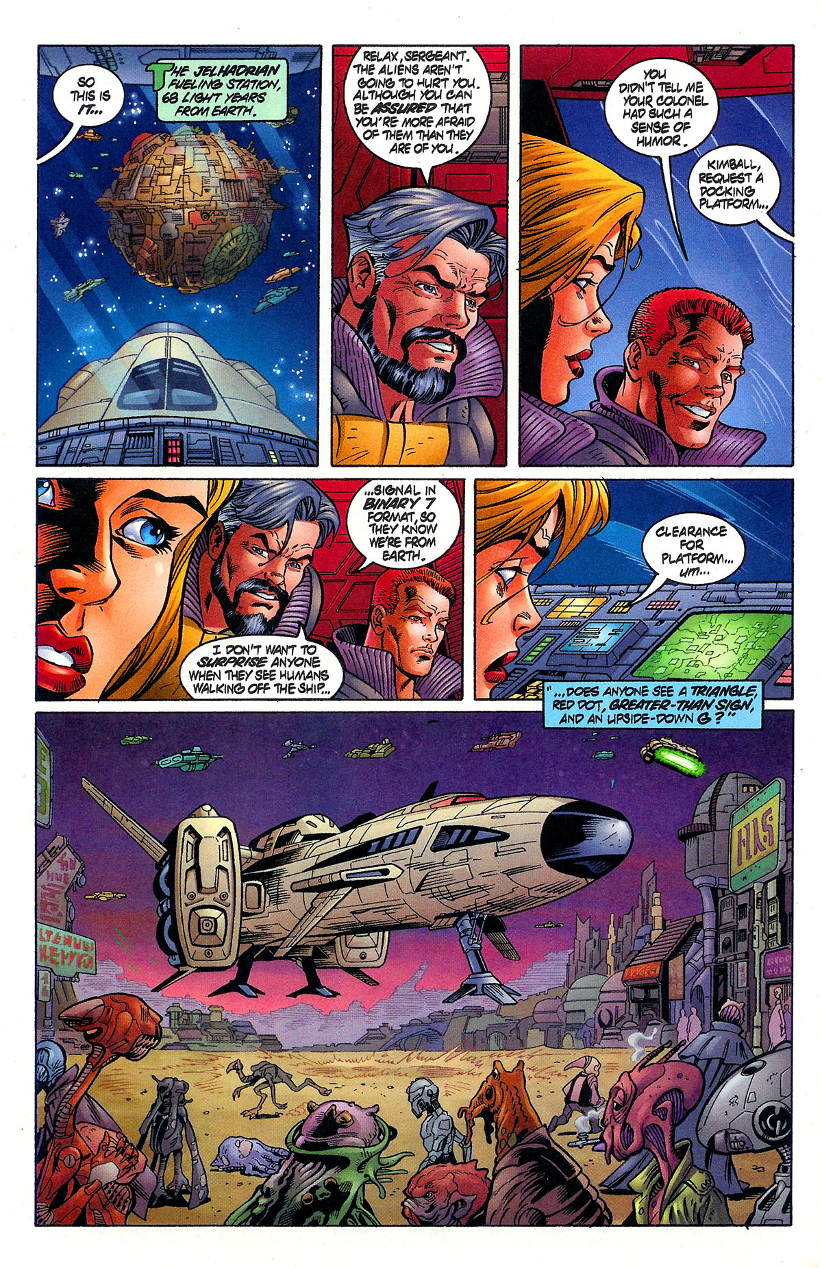 Read online Titan A.E. comic -  Issue #1 - 18