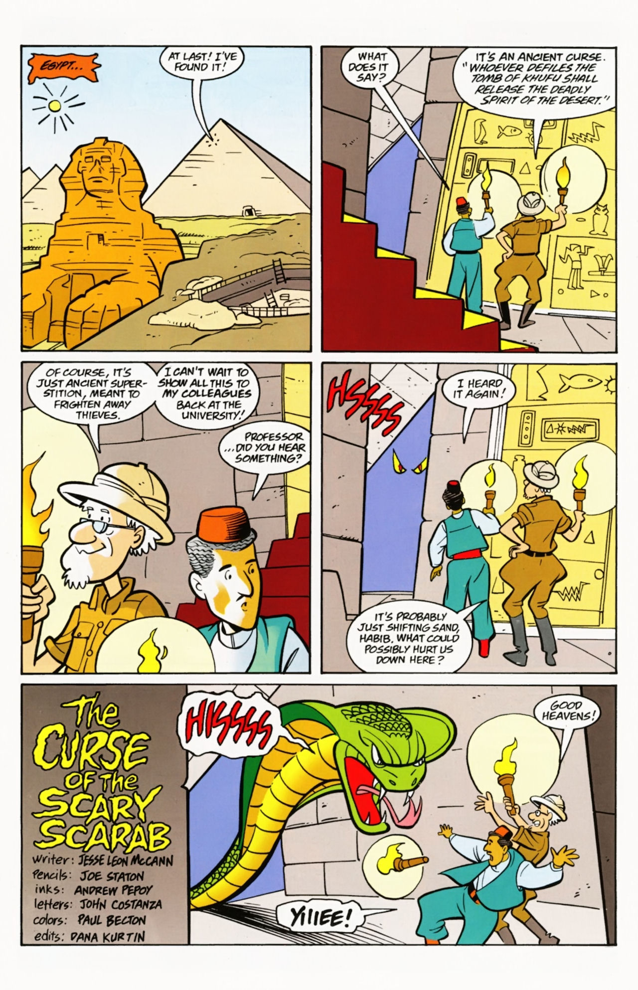 Read online Scooby-Doo: Where Are You? comic -  Issue #7 - 17
