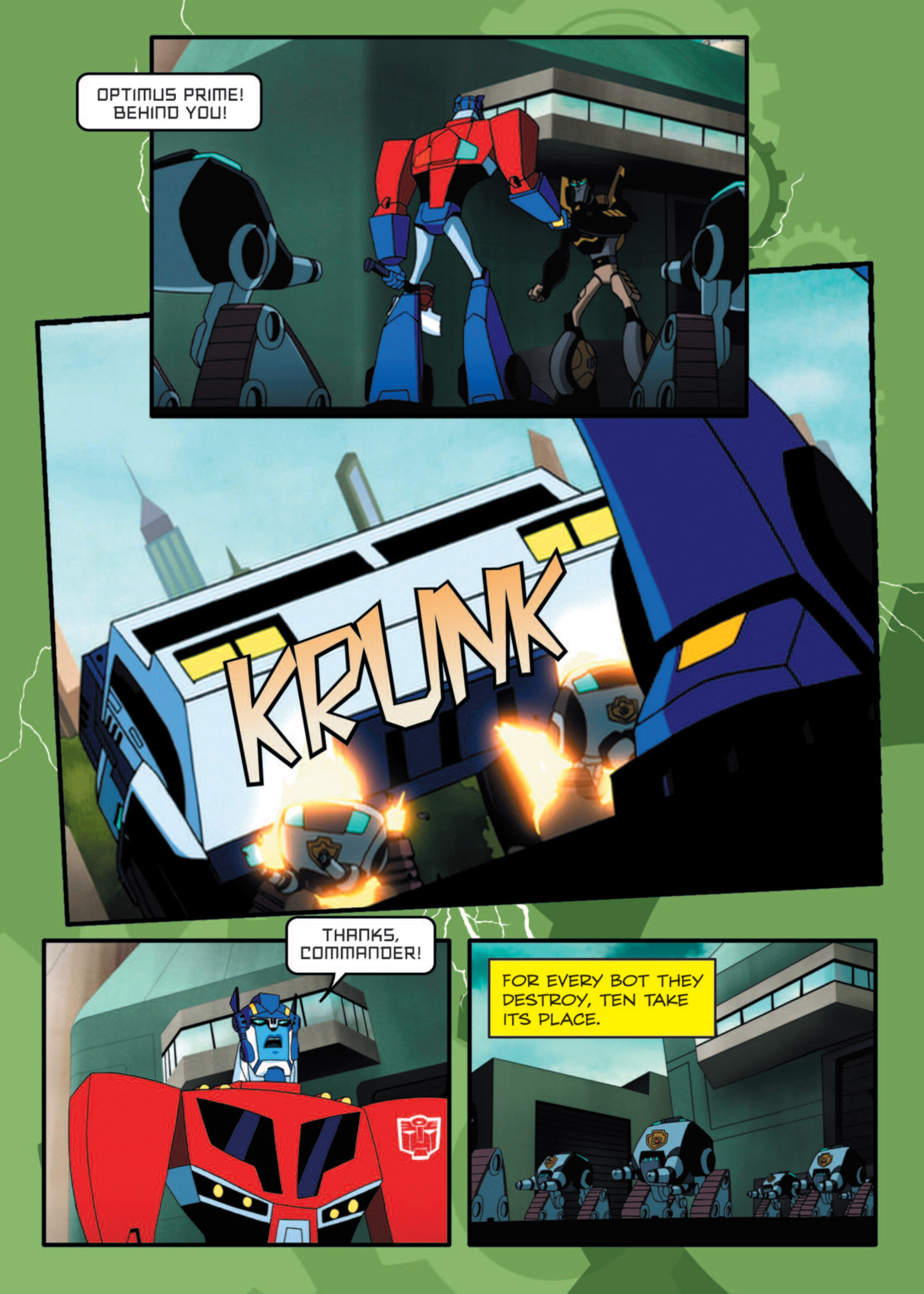 Read online Transformers Animated comic -  Issue #8 - 62