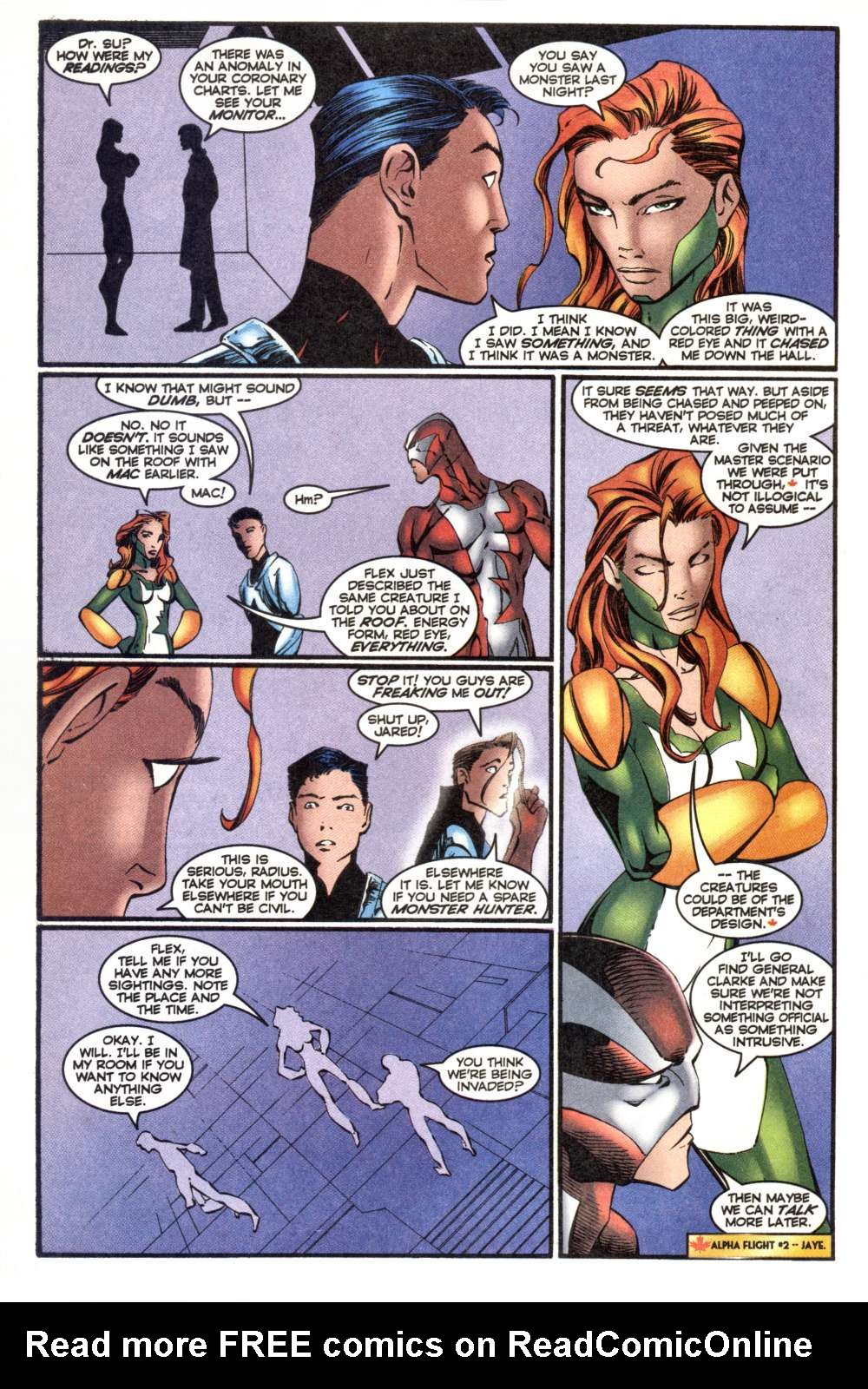 Read online Alpha Flight (1997) comic -  Issue #7 - 12