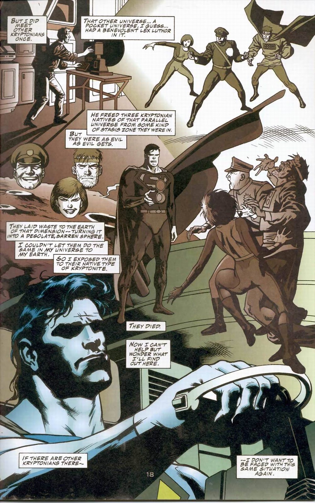 Superman vs. Aliens issue 1 - Page 21