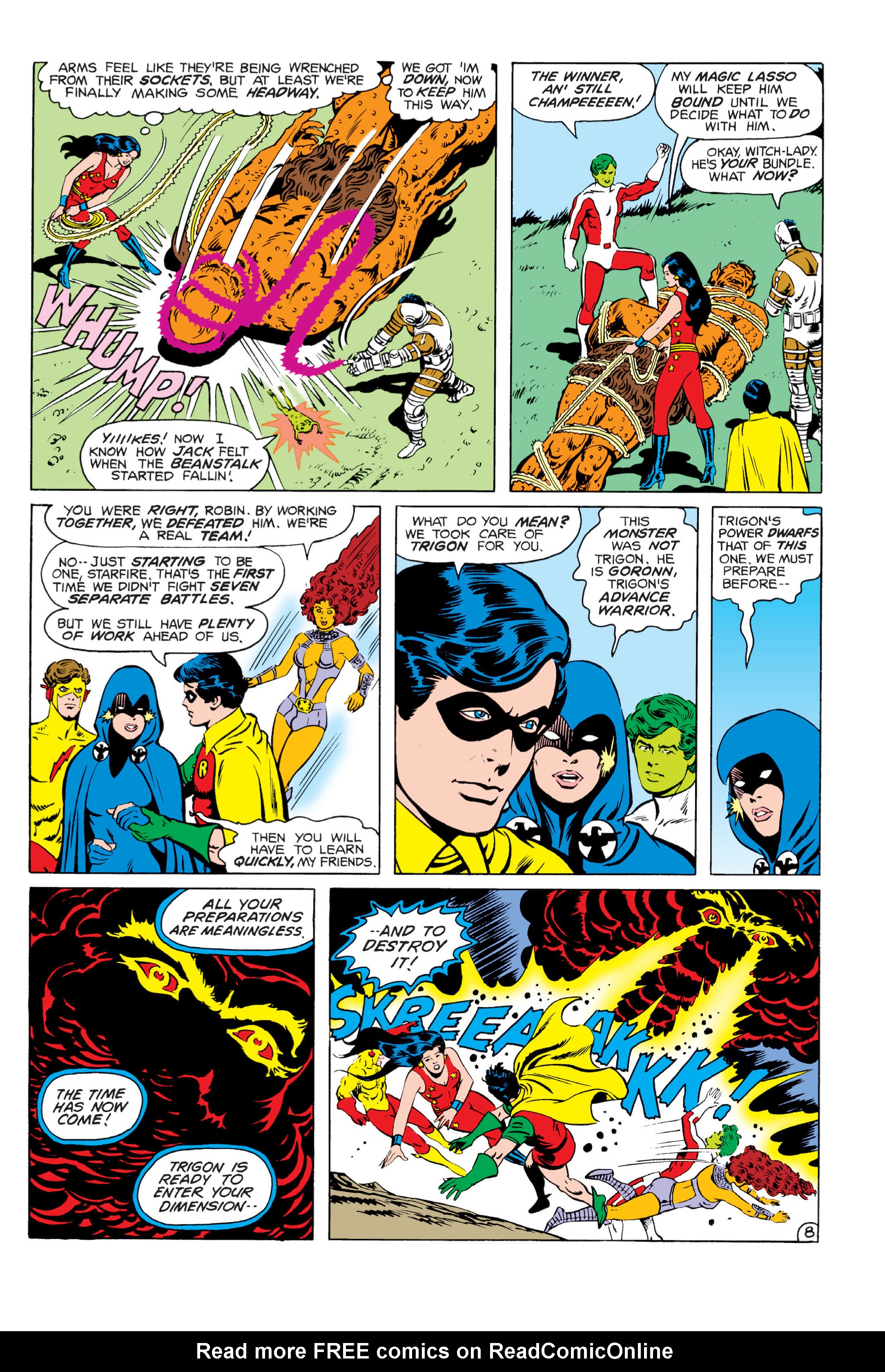 Read online The New Teen Titans (1980) comic -  Issue #5 - 9
