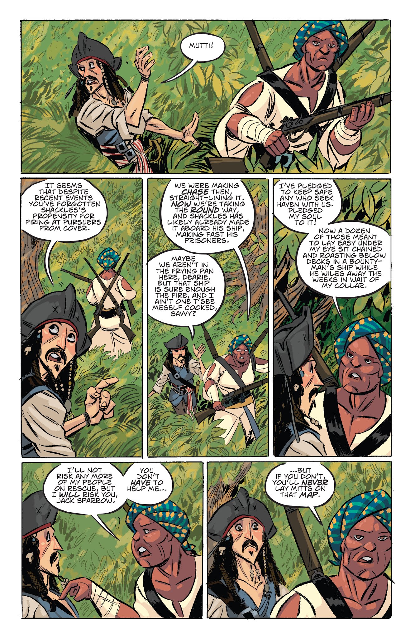 Read online Disney Pirates of the Caribbean comic -  Issue #1 - 14