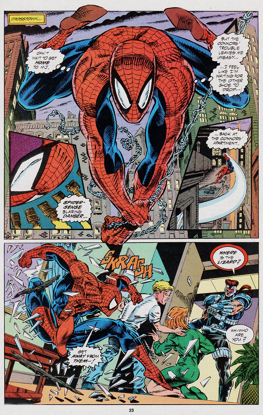 Read online Web of Spider-Man (1985) comic -  Issue #110 - 20