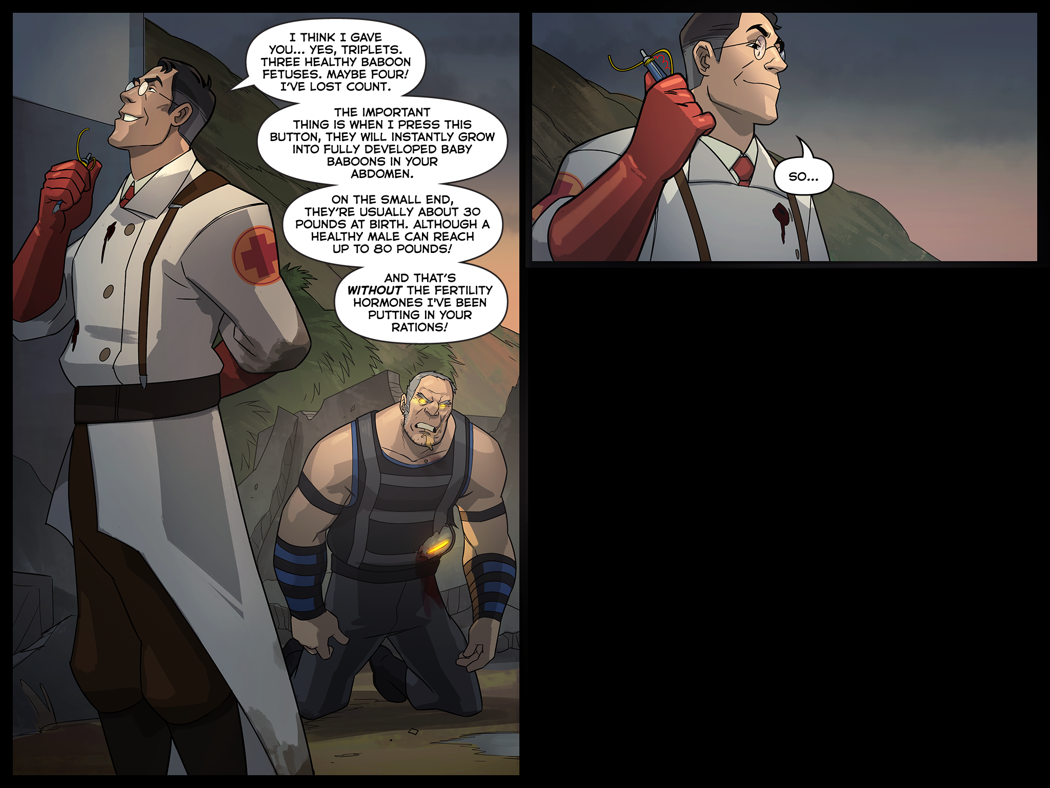 Read online Team Fortress 2 comic -  Issue #6 - 232