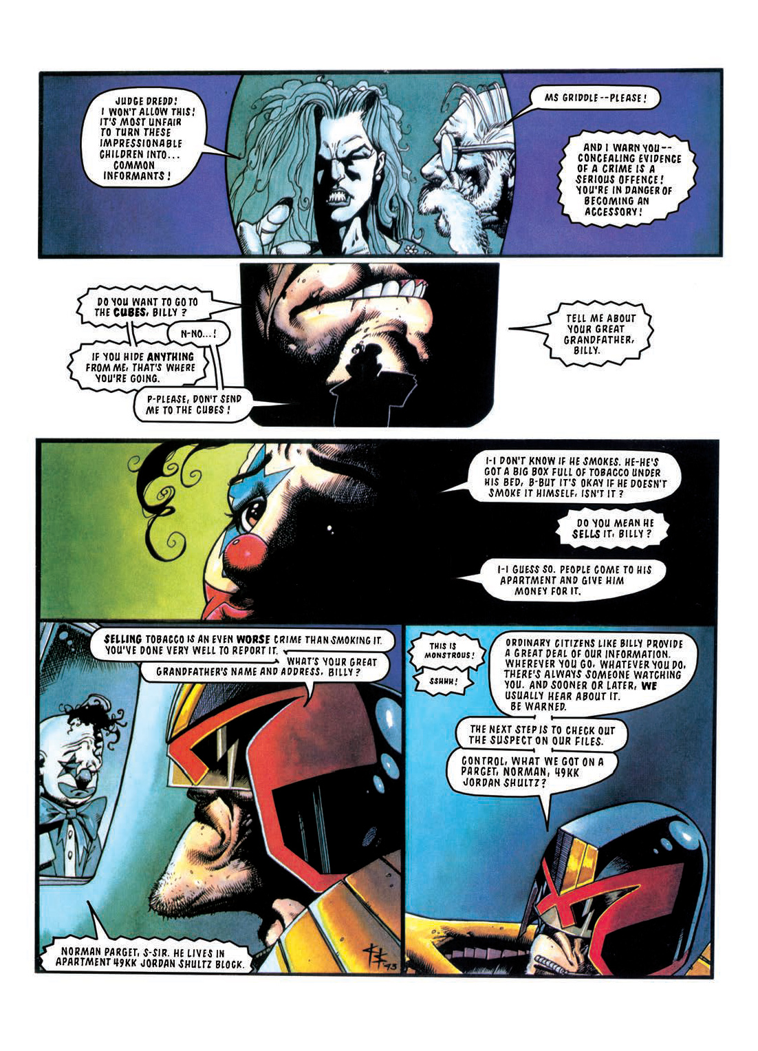 Read online Judge Dredd: The Restricted Files comic -  Issue # TPB 3 - 274