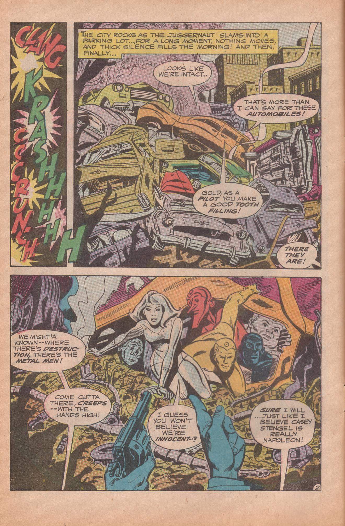 Read online Metal Men (1963) comic -  Issue #37 - 4