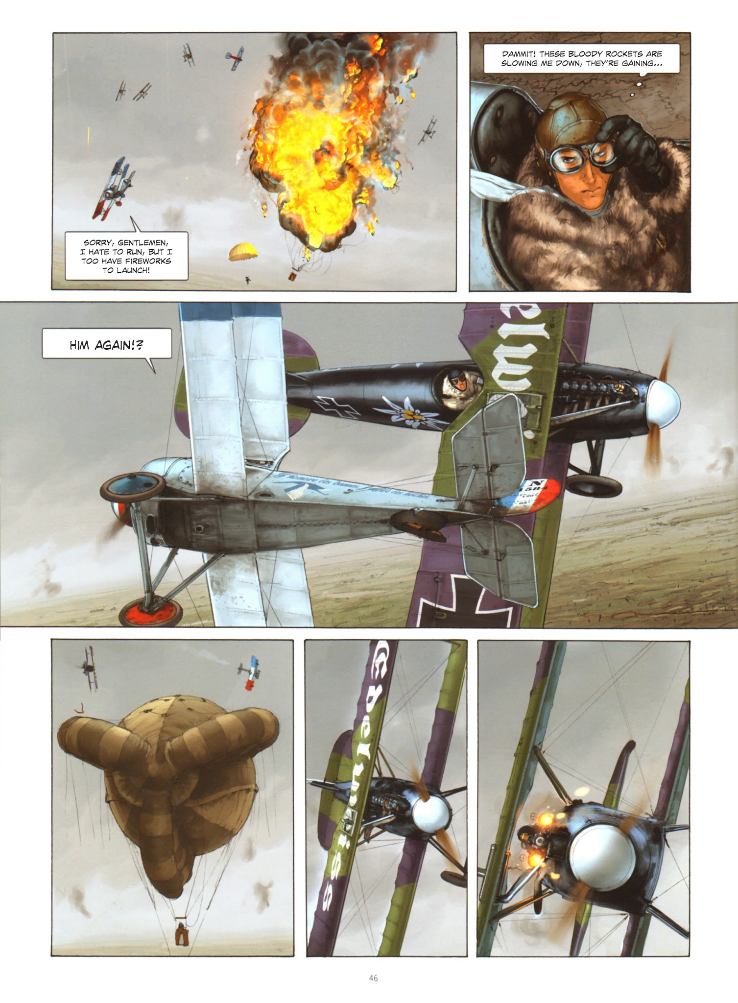 Read online Le Pilote à l'Edelweiss comic -  Issue #1 - 47