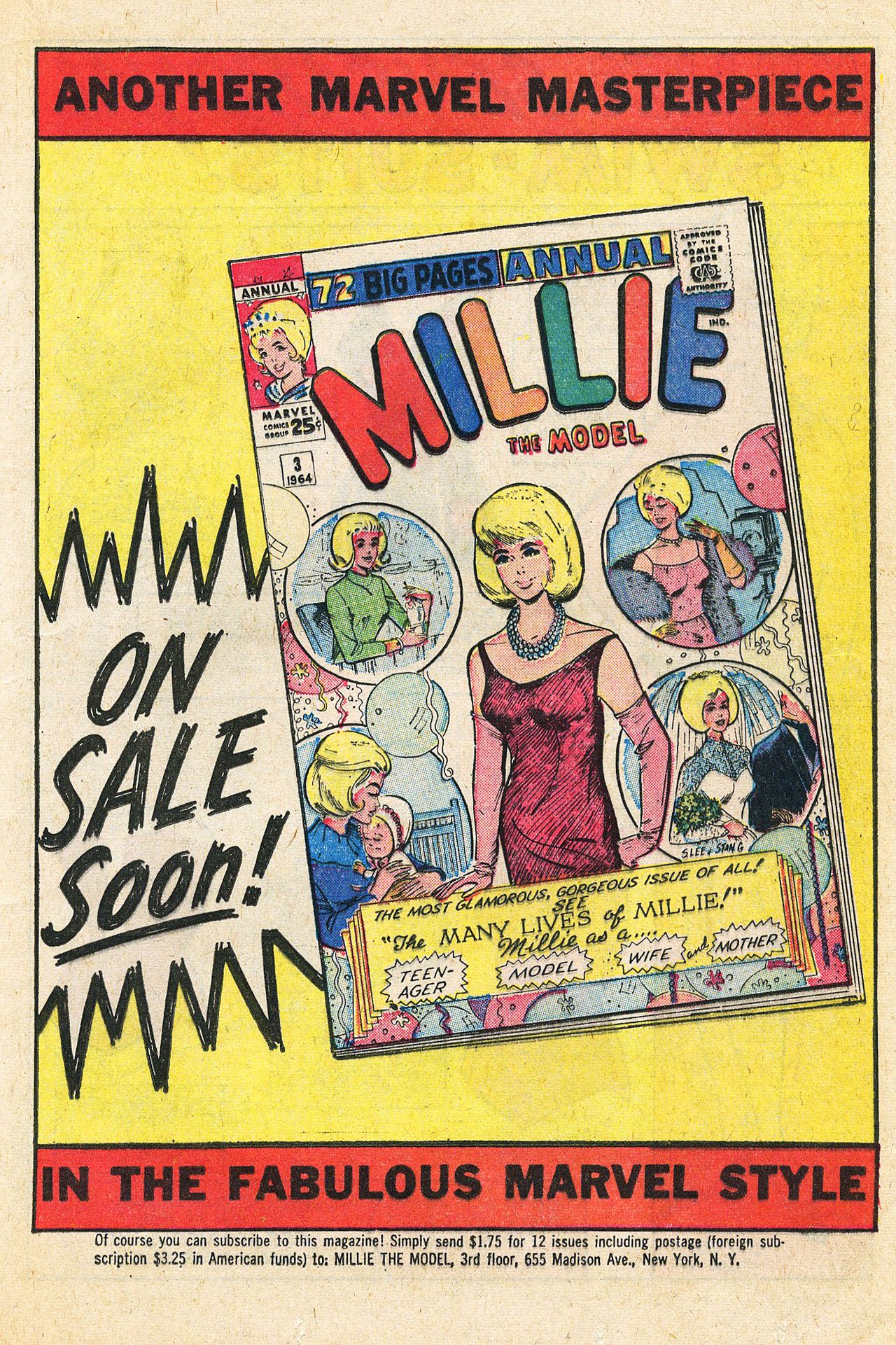 Read online Millie the Model comic -  Issue #123 - 17