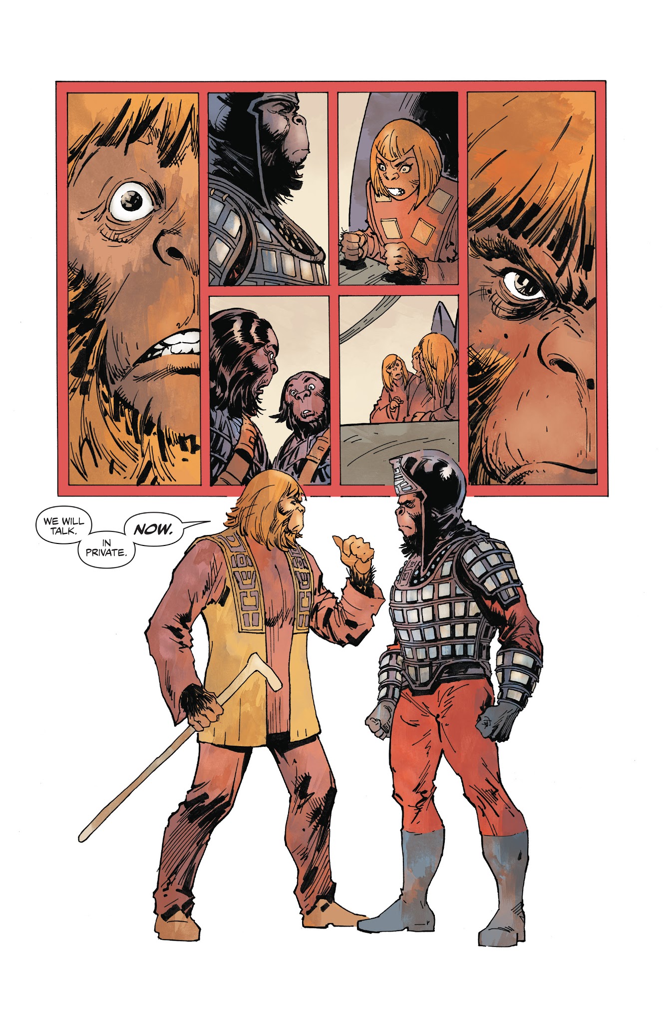 Read online Planet of the Apes: Ursus comic -  Issue #4 - 7