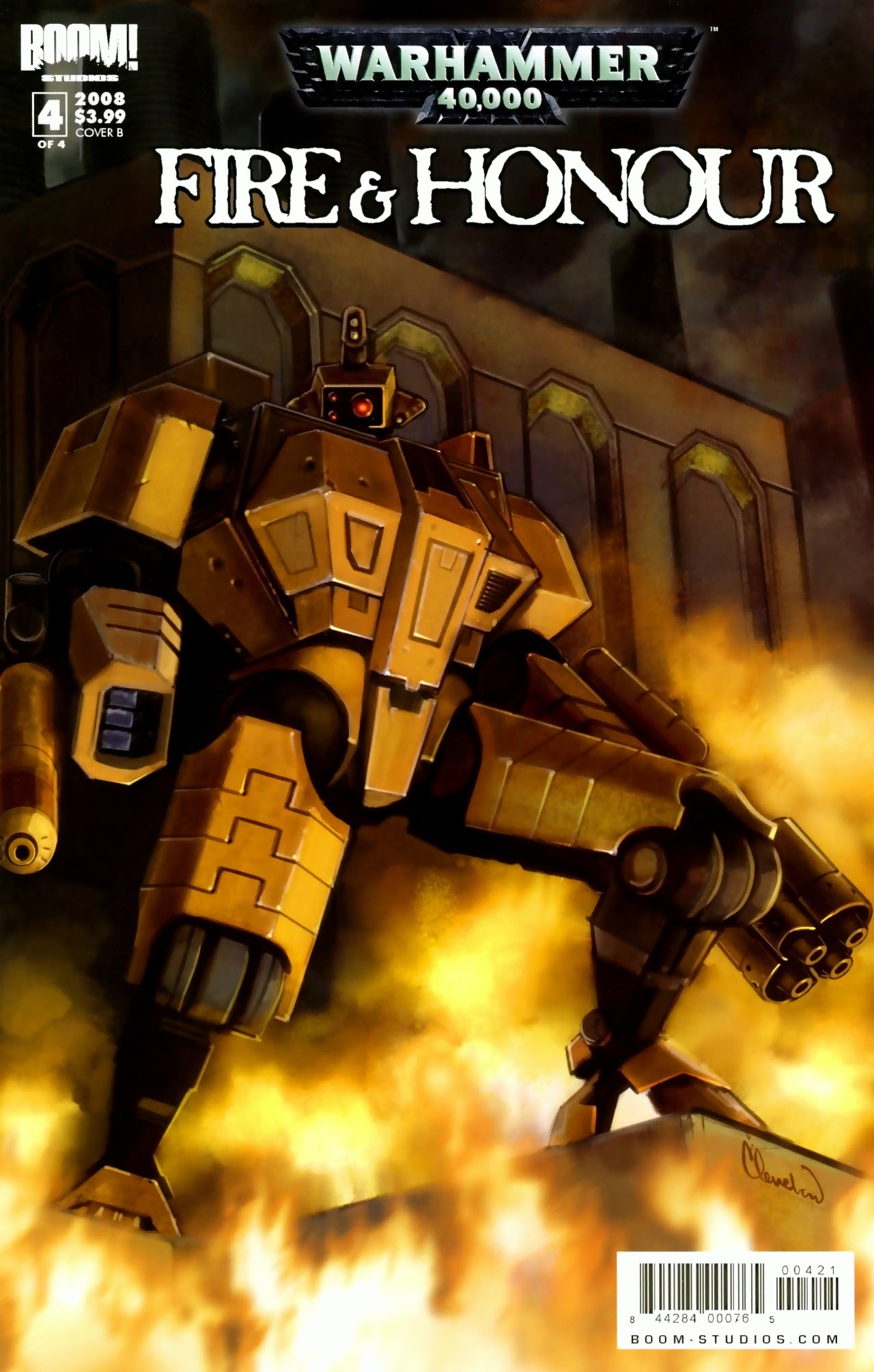 Read online Warhammer 40,000: Fire & Honour comic -  Issue #4 - 1
