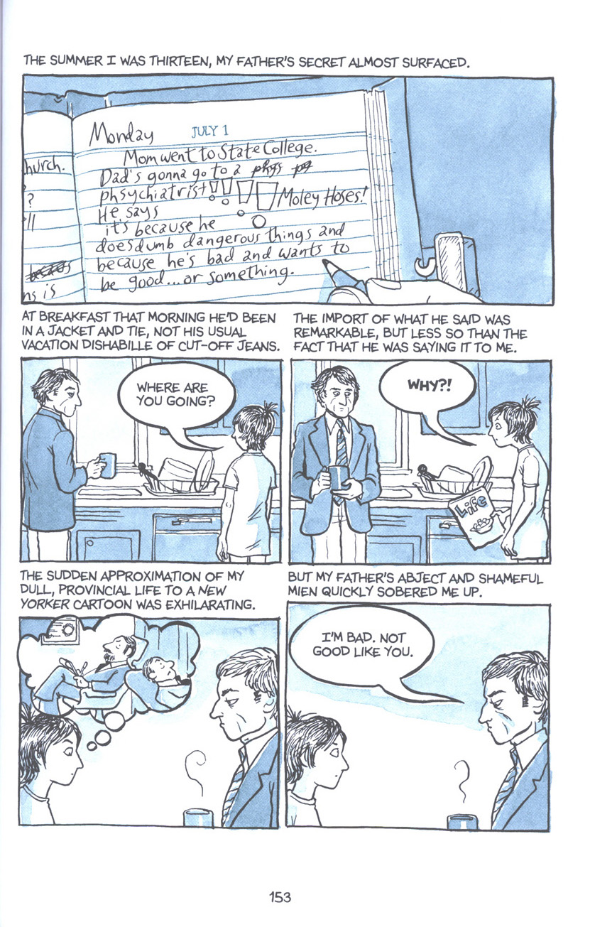 Read online Fun Home: A Family Tragicomic comic -  Issue # TPB - 159