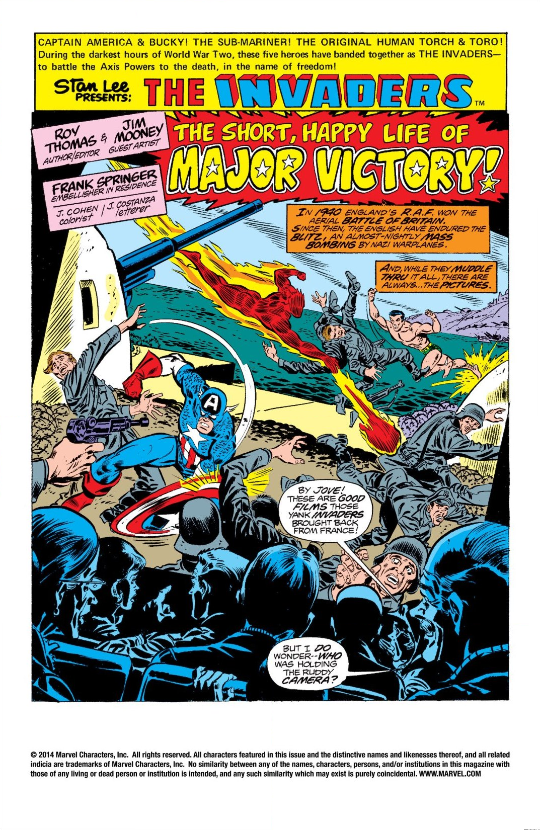 Read online The Invaders Classic comic -  Issue # TPB 1 (Part 4) - 13