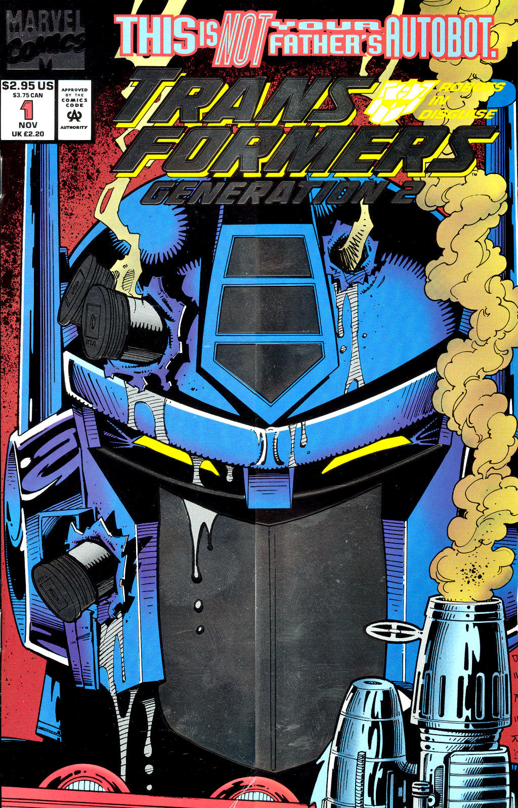 Read online Transformers: Generation 2 comic -  Issue #1 - 1