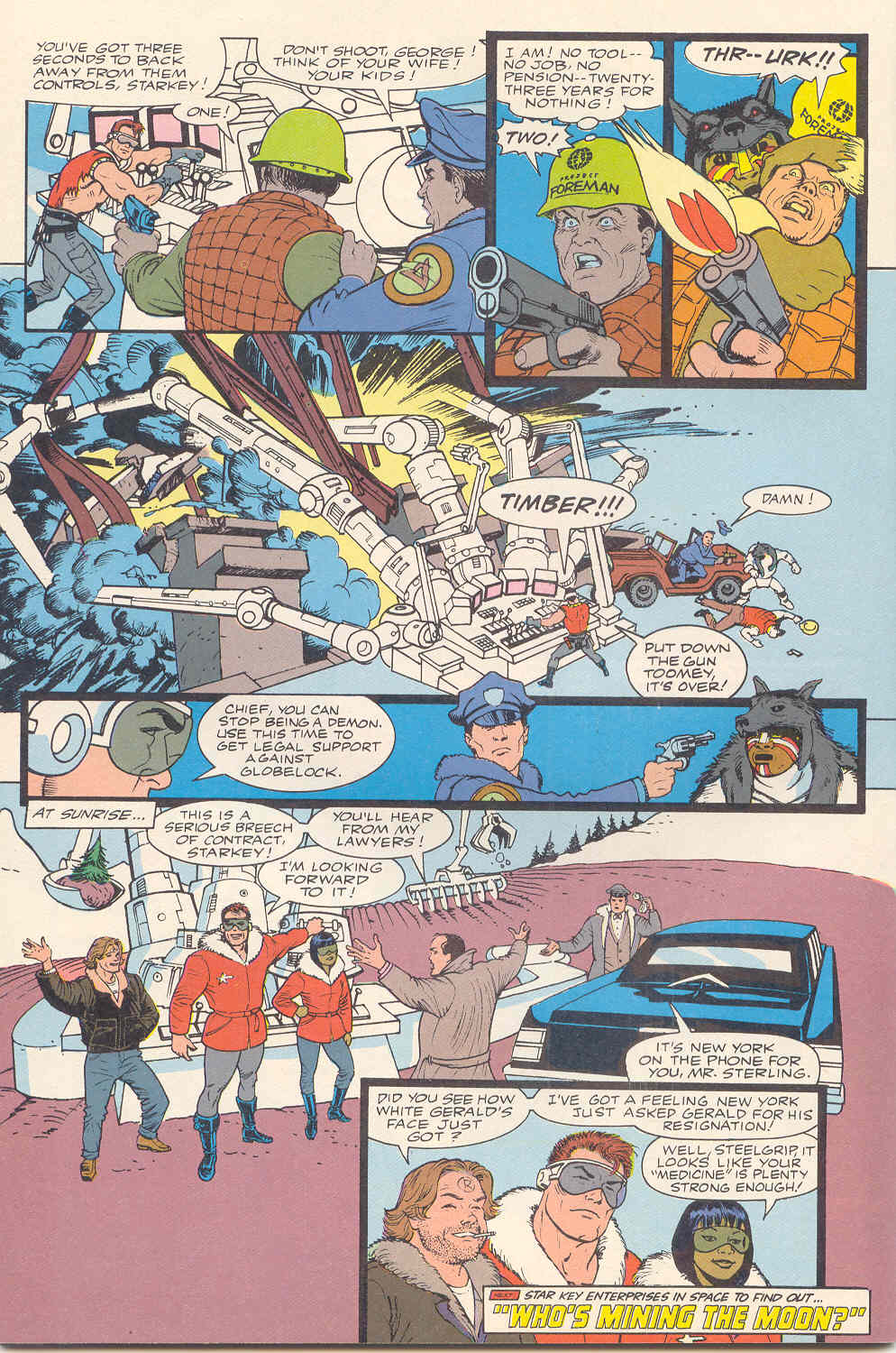 Read online Steelgrip Starkey comic -  Issue #3 - 34