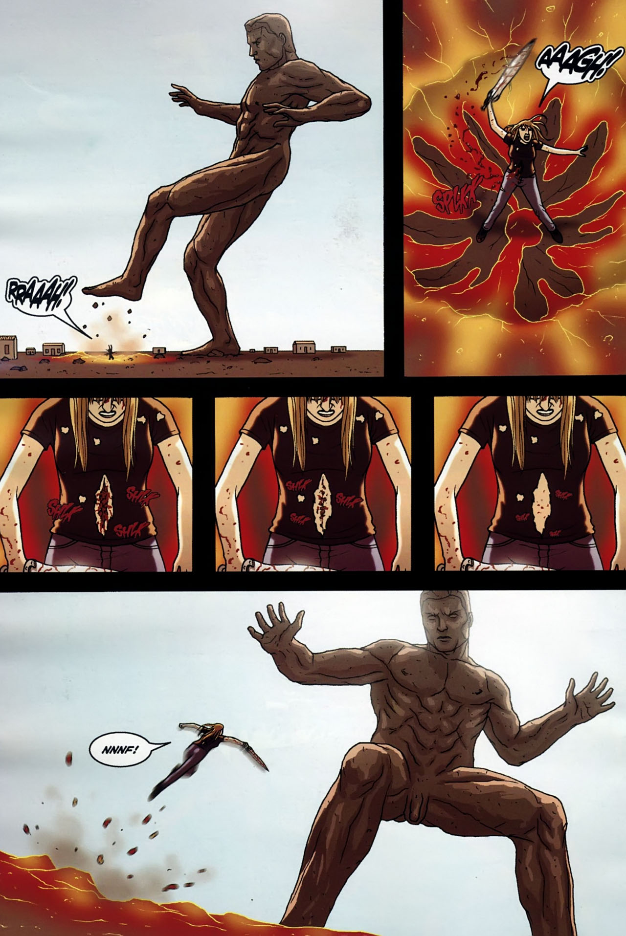 Read online The Sword comic -  Issue #17 - 20