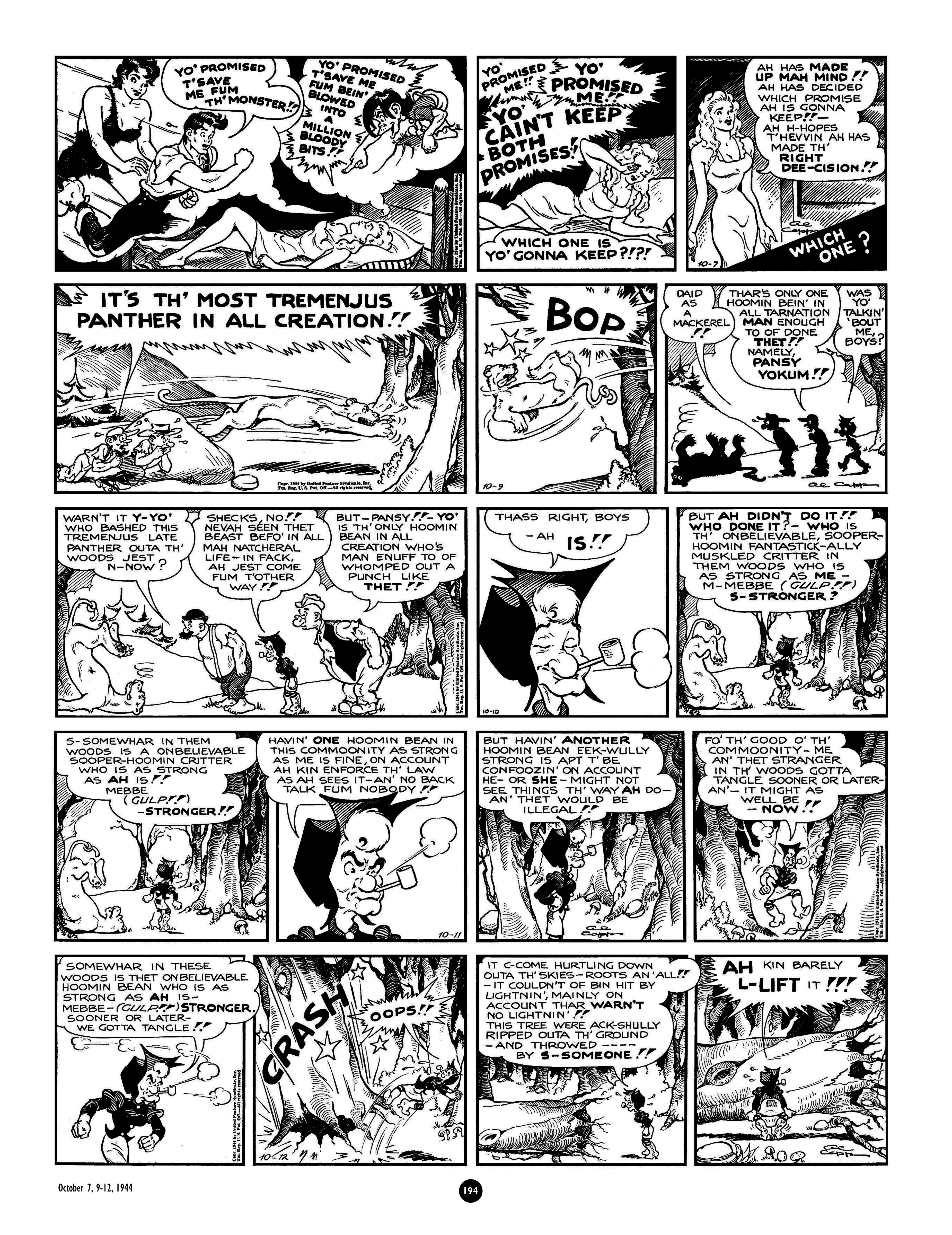 Read online Al Capp's Li'l Abner Complete Daily & Color Sunday Comics comic -  Issue # TPB 5 (Part 2) - 96