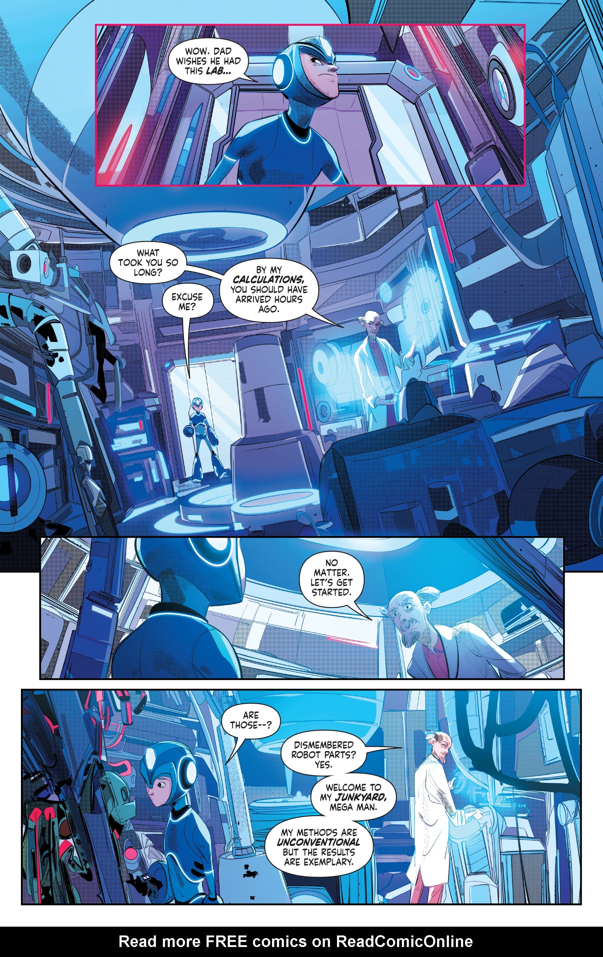 Read online Mega Man: Fully Charged comic -  Issue #3 - 15