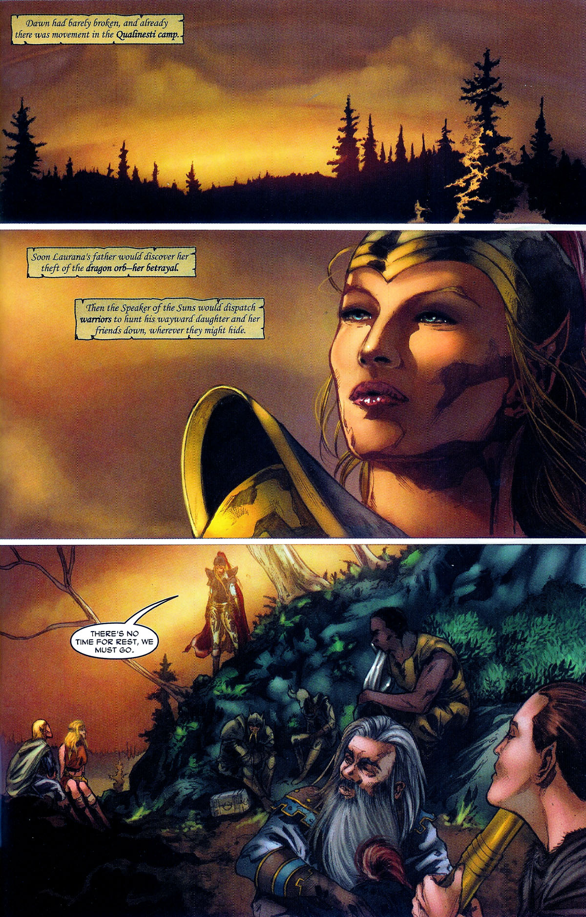 Read online Dragonlance Chronicles (2006) comic -  Issue #3 - 4