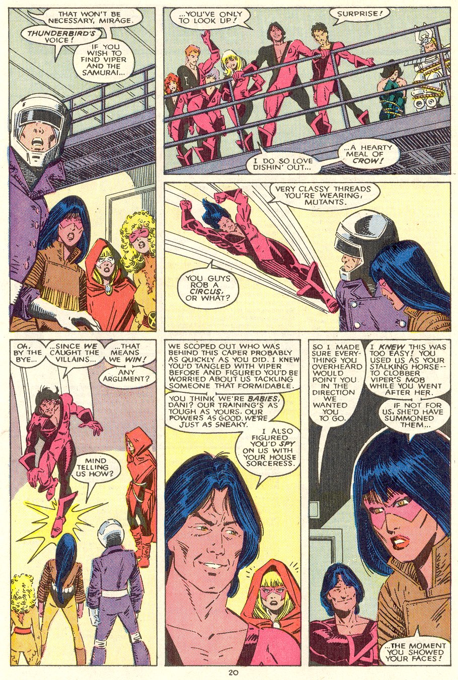 The New Mutants Issue #54 #61 - English 21