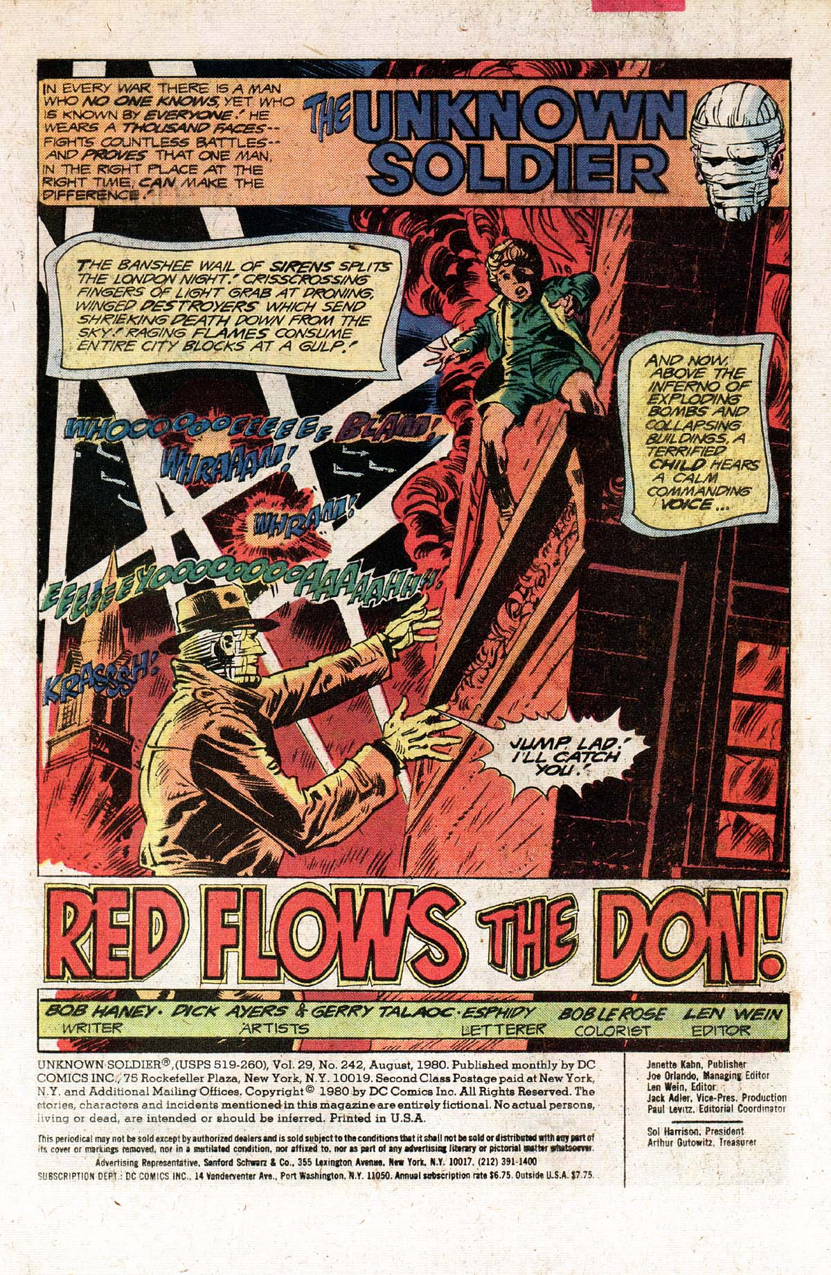 Read online Unknown Soldier (1977) comic -  Issue #242 - 3