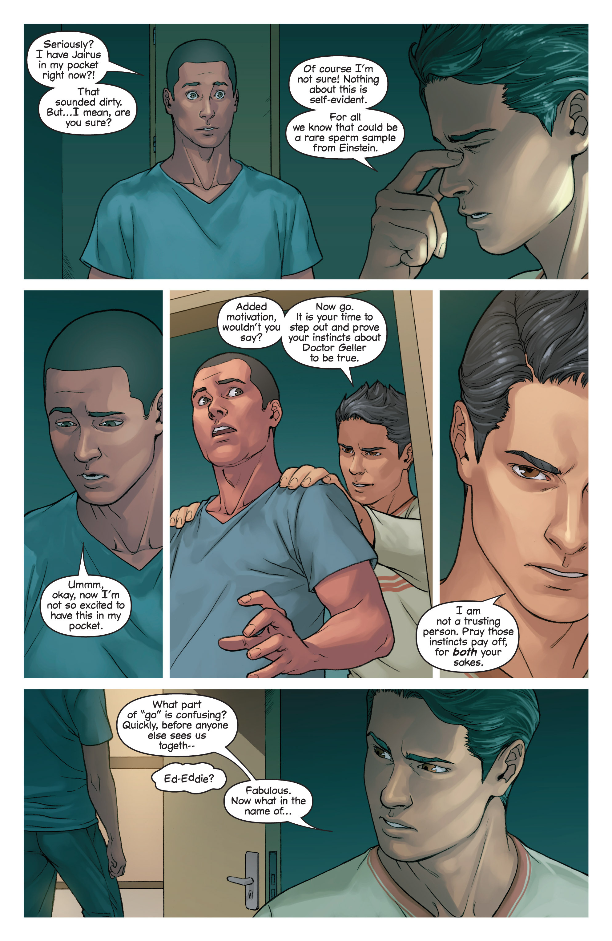 Read online Mind The Gap comic -  Issue # _TPB 3 - Out of Bodies - 39