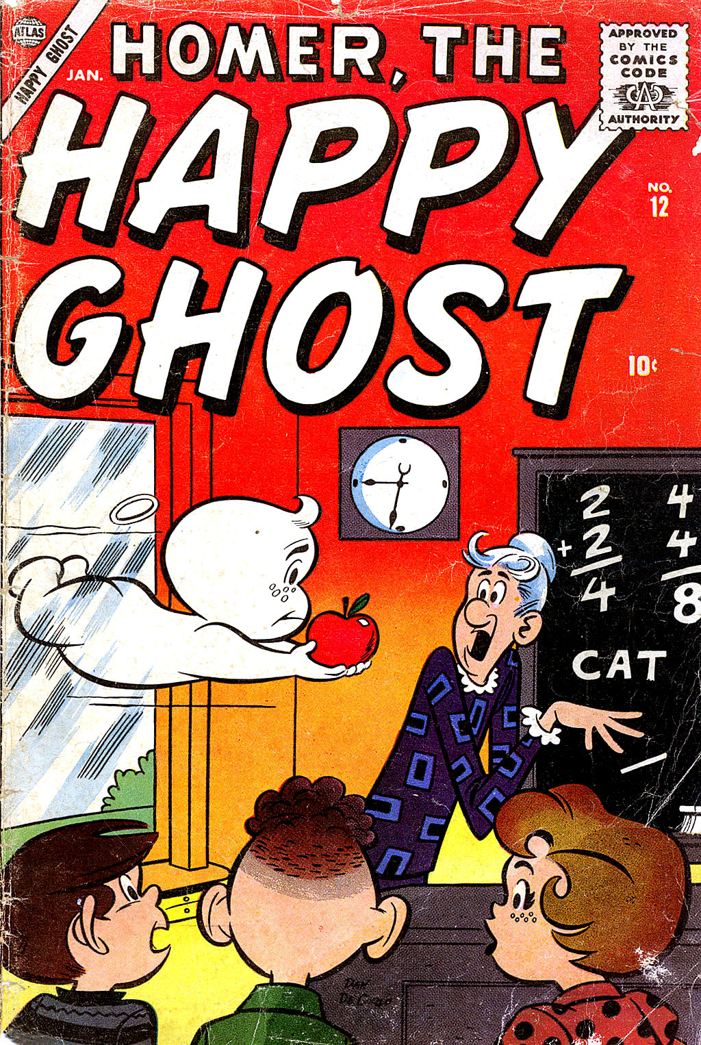 Read online Homer, the Happy Ghost comic -  Issue #12 - 1