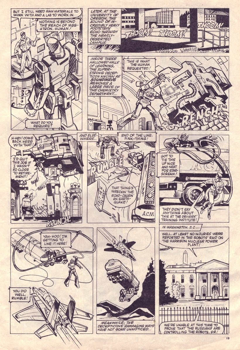 Read online The Transformers (UK) comic -  Issue #5 - 11