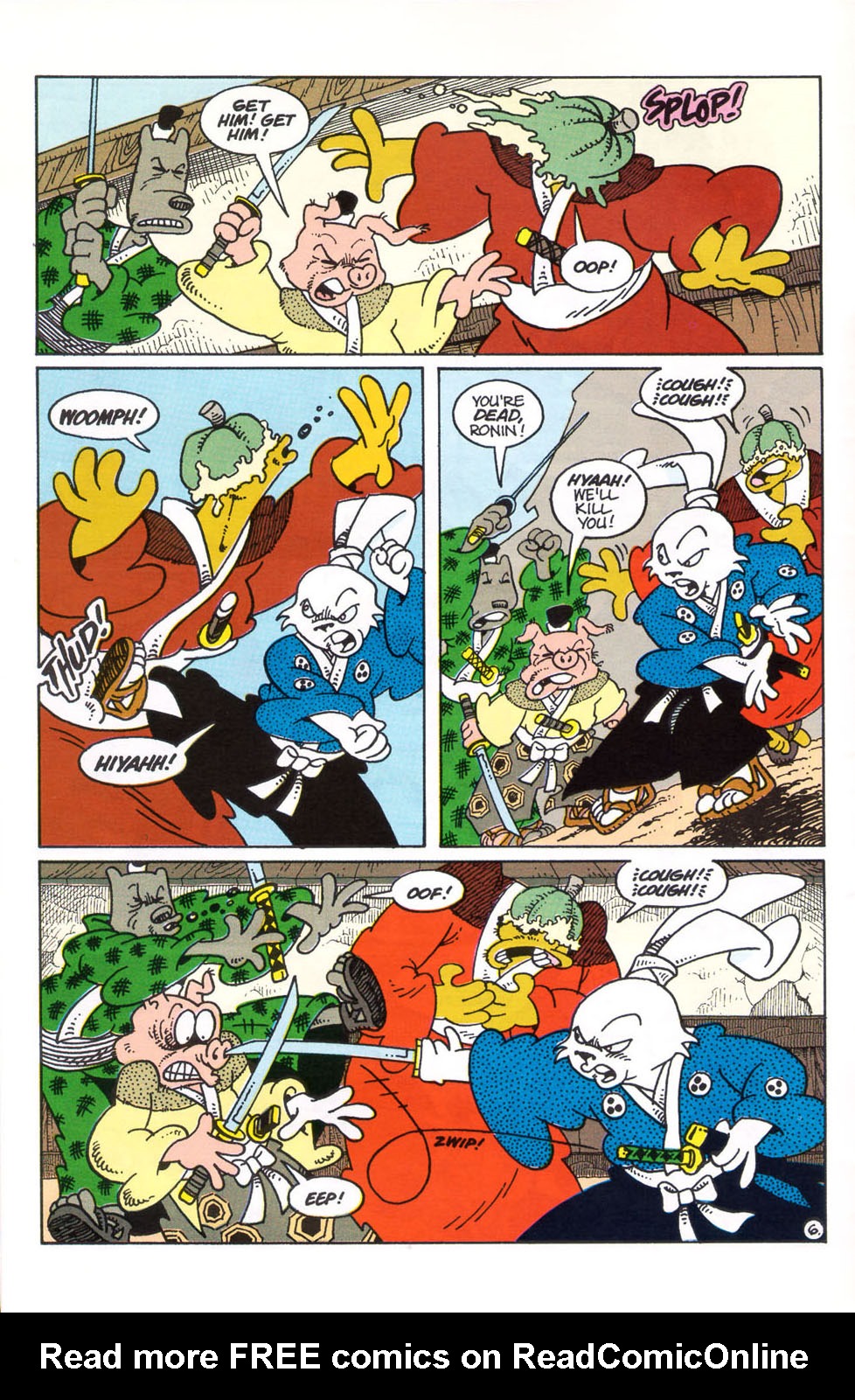 Read online Usagi Yojimbo (1993) comic -  Issue #4 - 8
