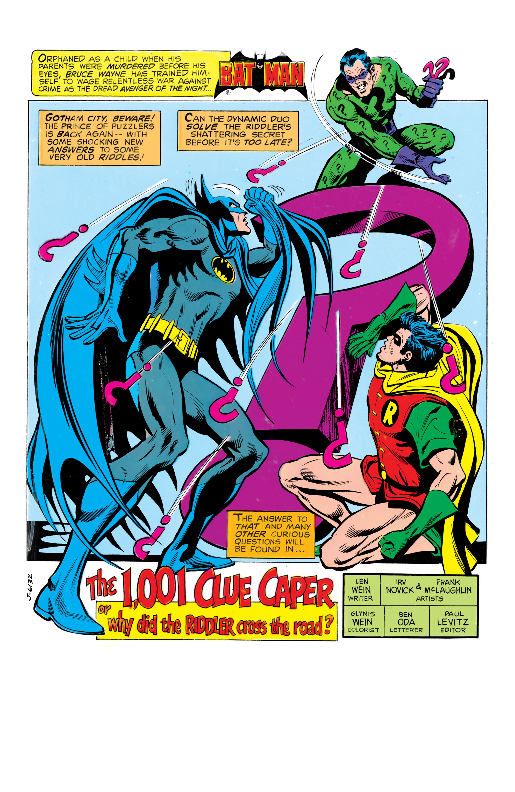 Read online Batman (1940) comic -  Issue #317 - 2