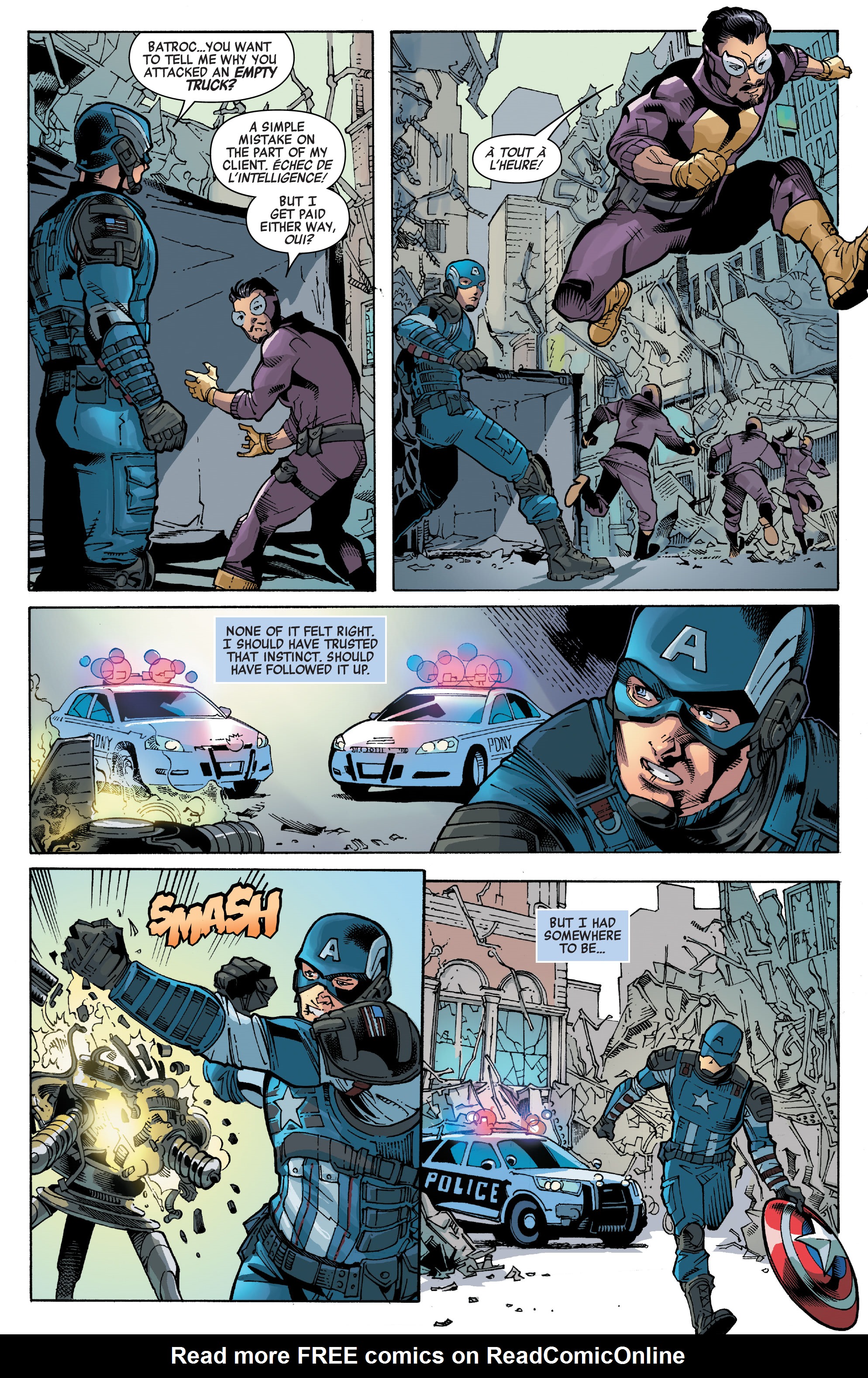 Read online Marvel's Avengers comic -  Issue # Captain America - 11