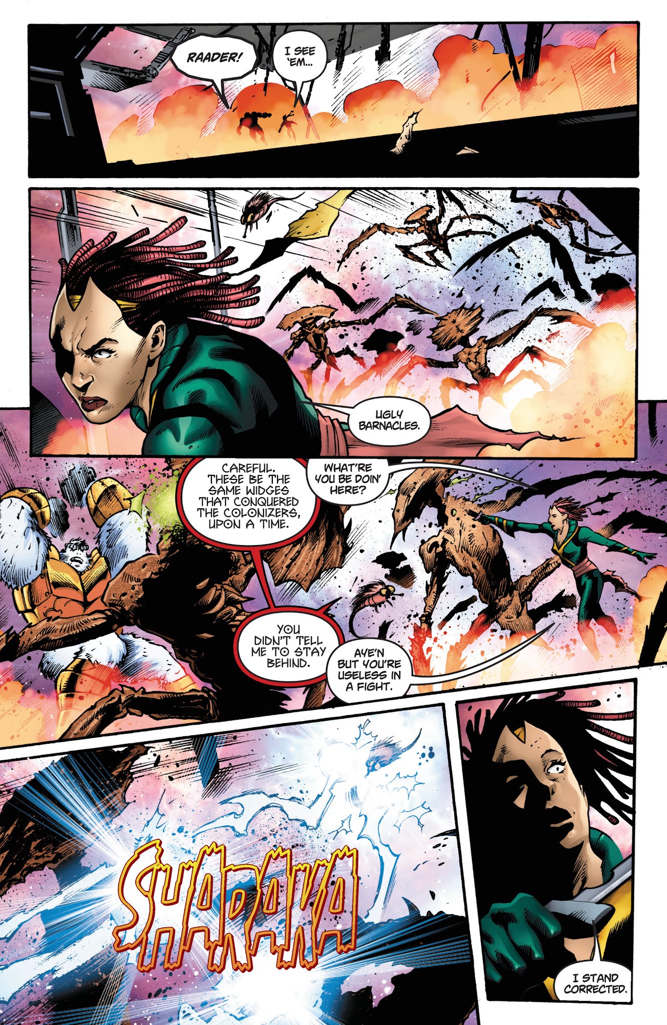 Read online Swashbucklers: The Saga Continues comic -  Issue #3 - 15