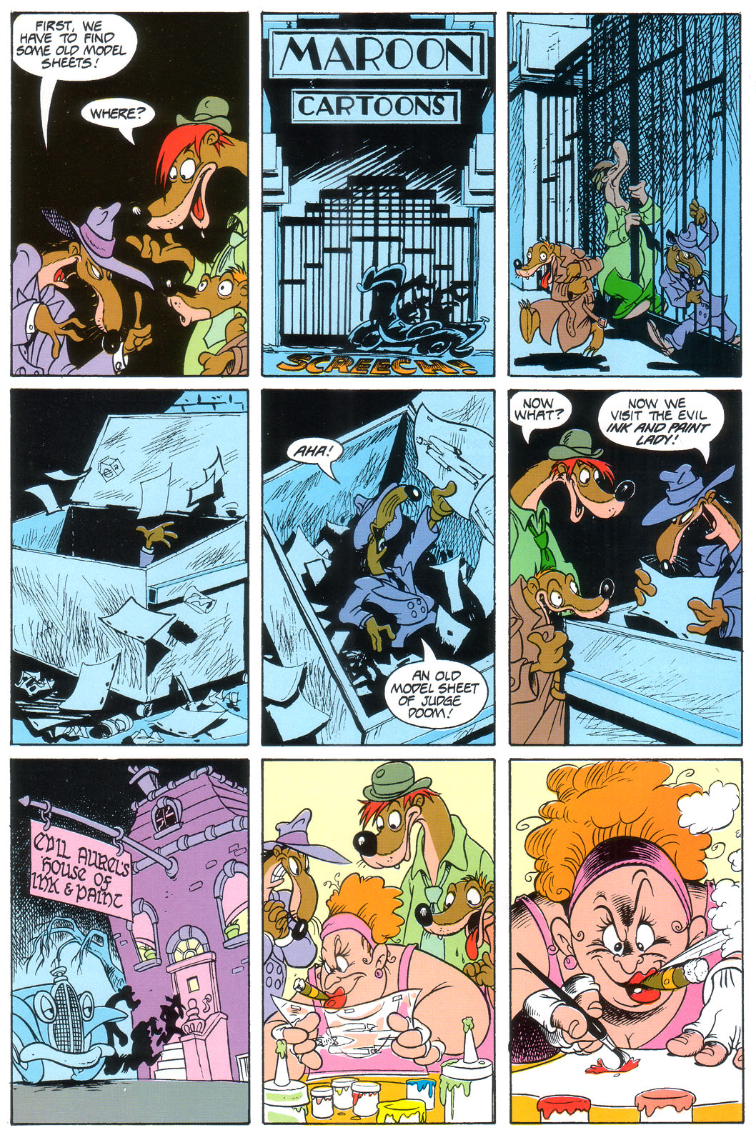 Read online Marvel Graphic Novel: Roger Rabbit in The Resurrection of Doom comic -  Issue # Full - 12