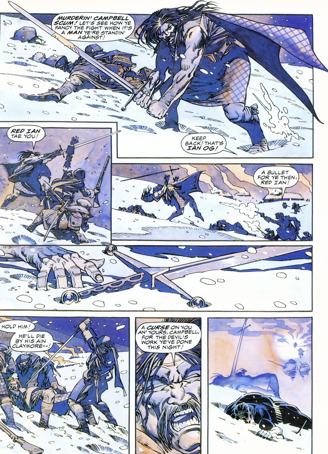 Read online Marvel Graphic Novel comic -  Issue #70 - Punisher - Blood On the Moors - 9
