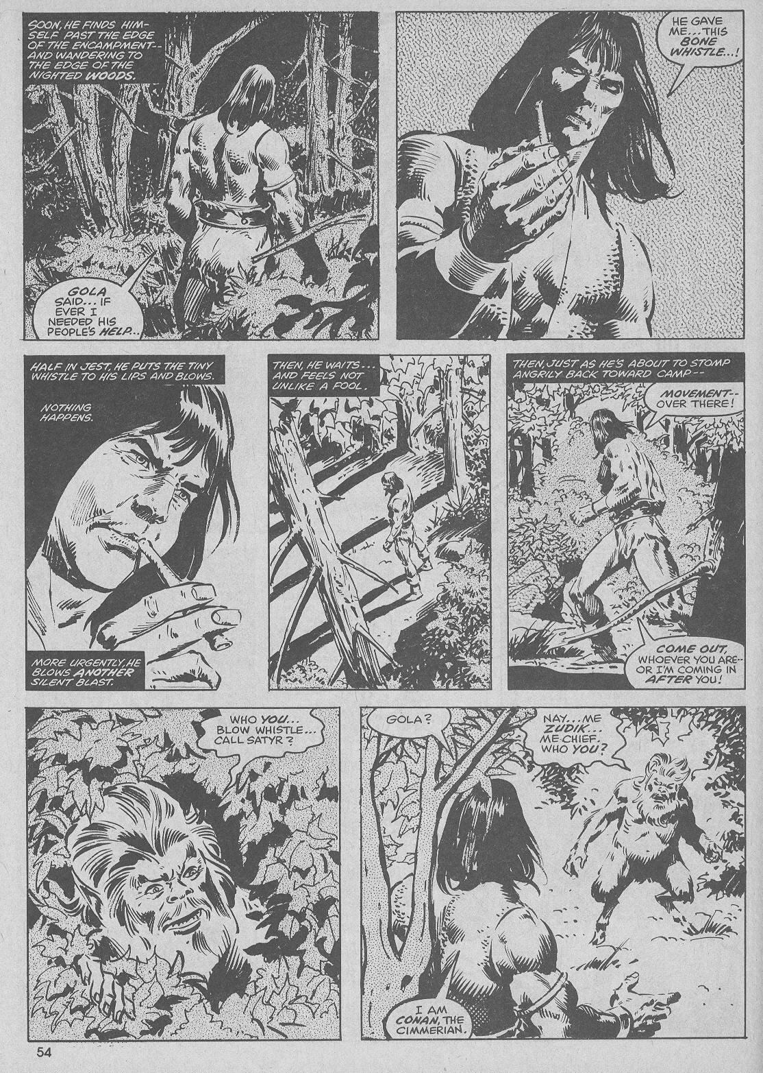 Read online The Savage Sword Of Conan comic -  Issue #51 - 54