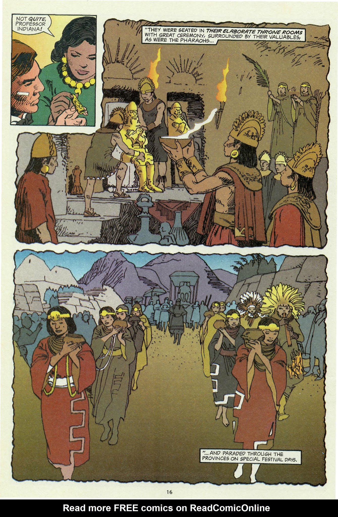 Read online Indiana Jones and the Arms of Gold comic -  Issue #1 - 18