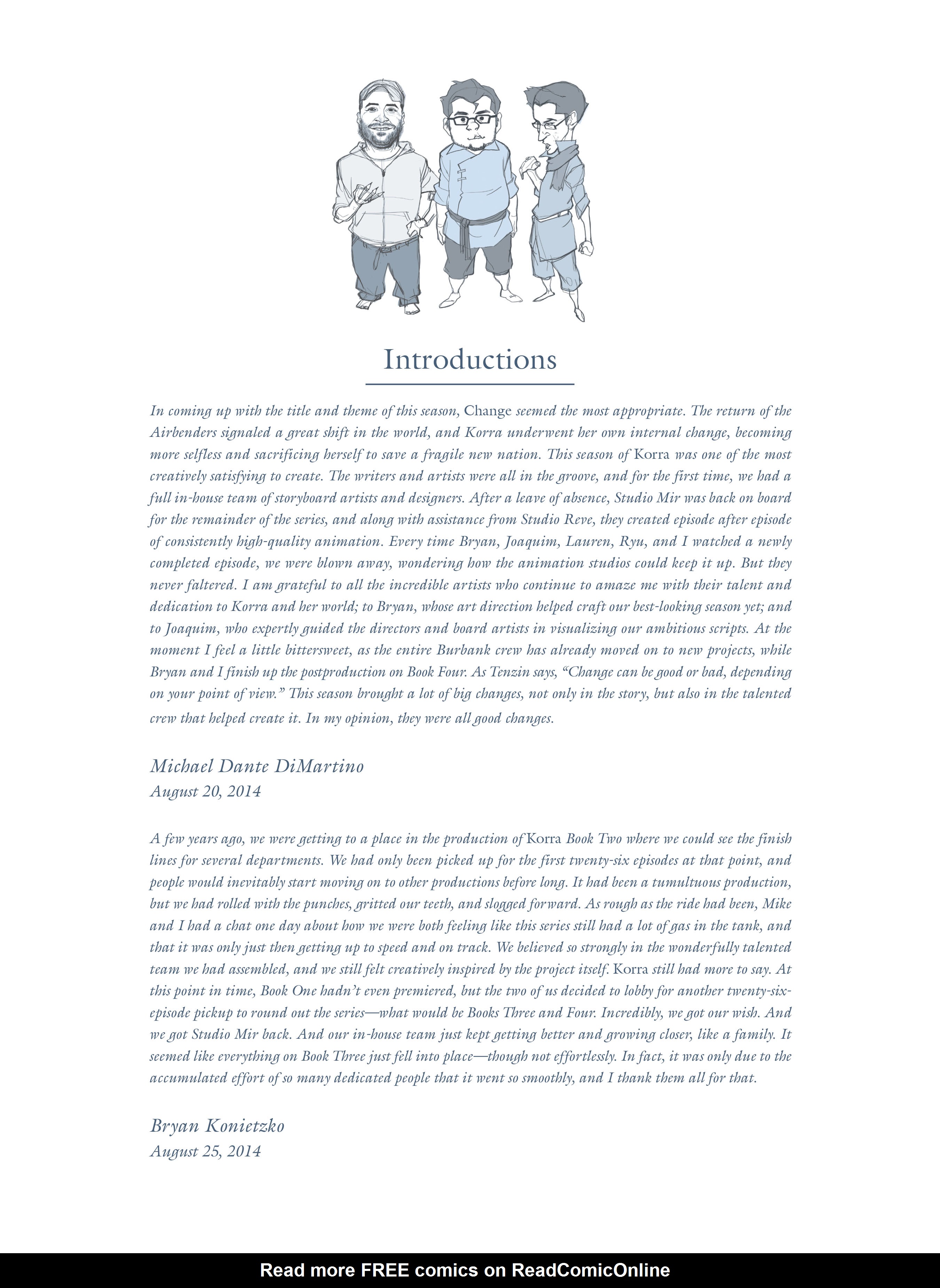 Read online The Legend of Korra: The Art of the Animated Series comic -  Issue # TPB 3 - 7