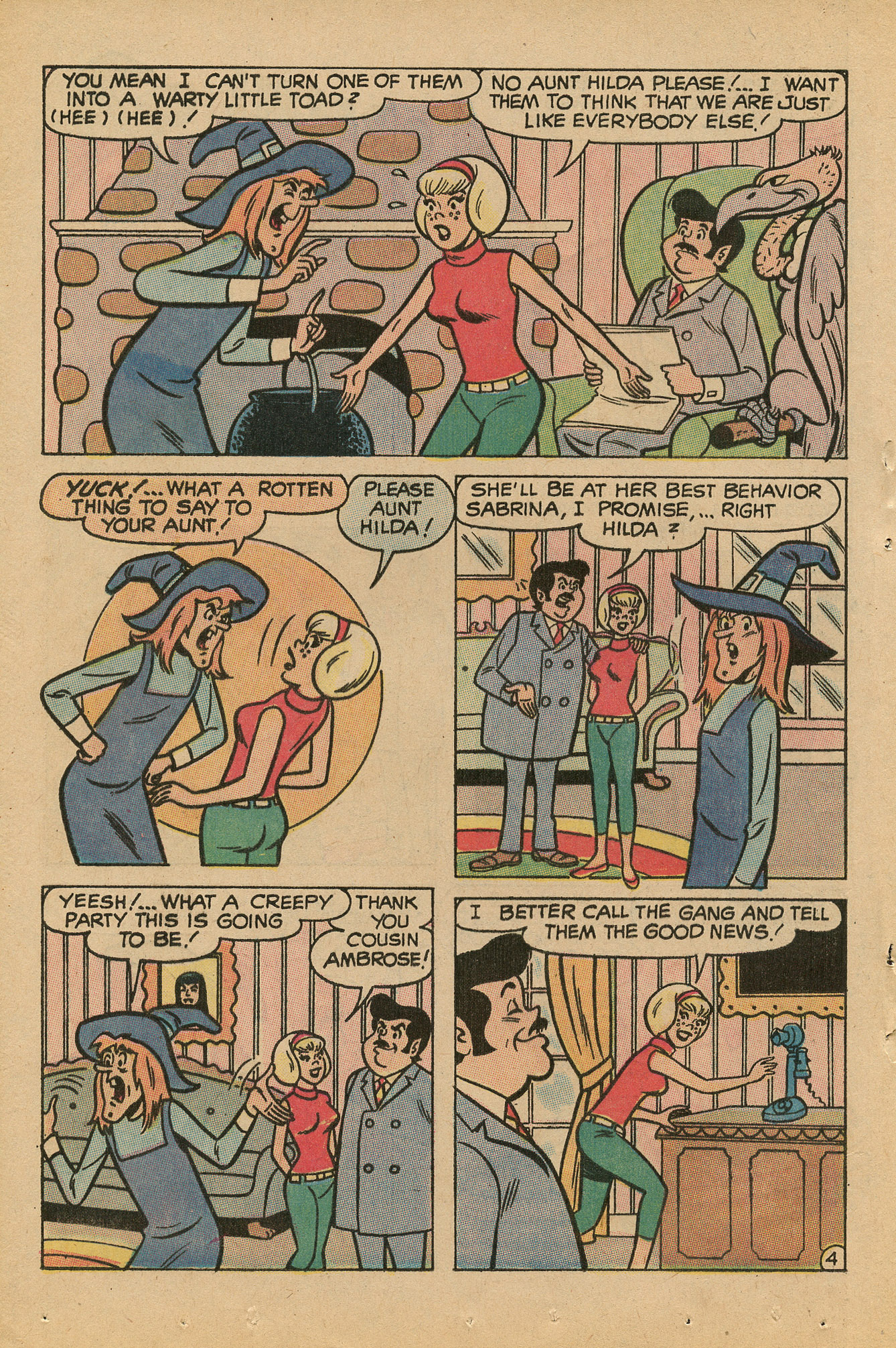 Read online Archie's TV Laugh-Out comic -  Issue #1 - 6