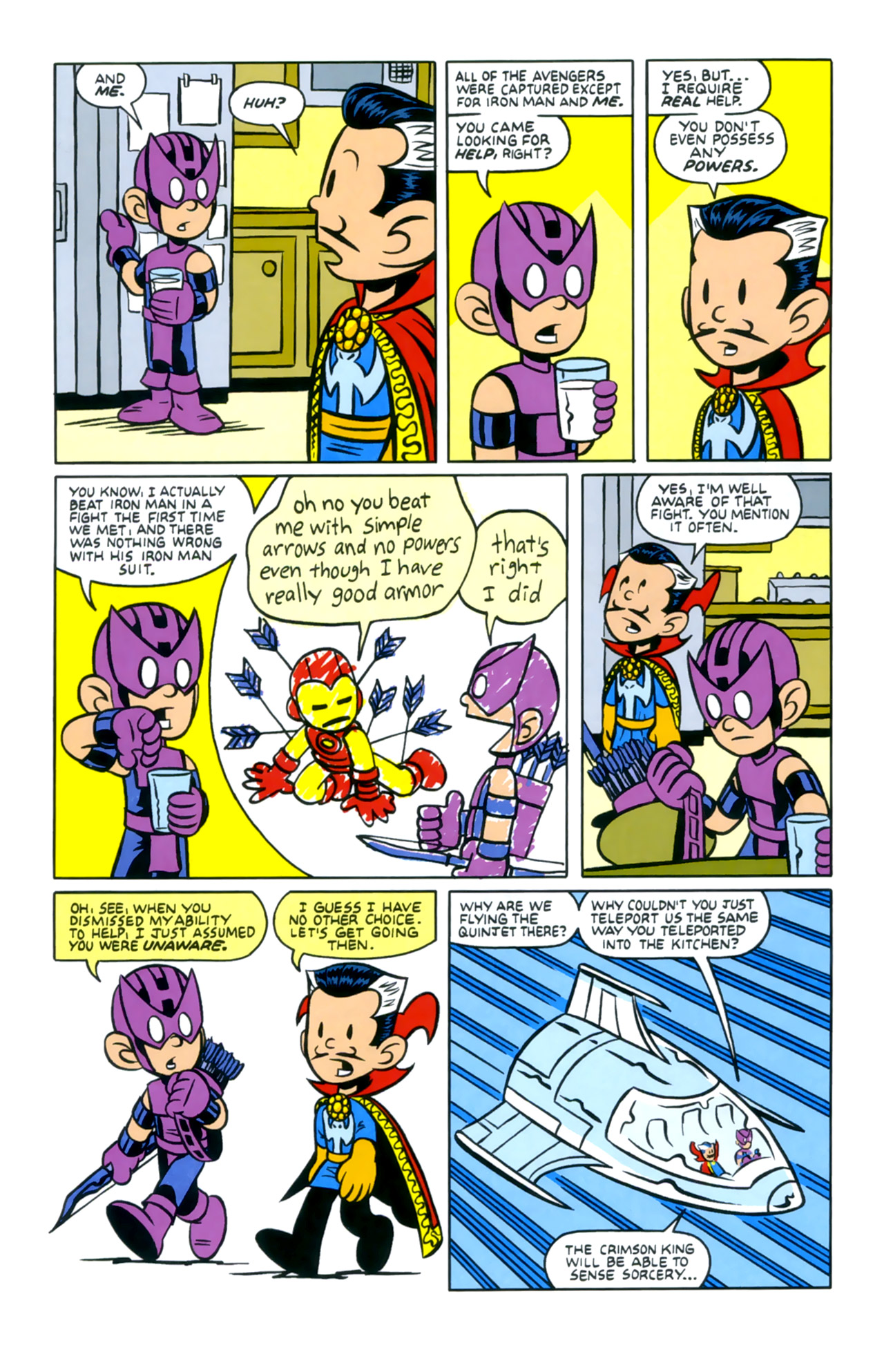 Read online Mini Marvels Ultimate Collection comic -  Issue # TPB (Part 2) - 112